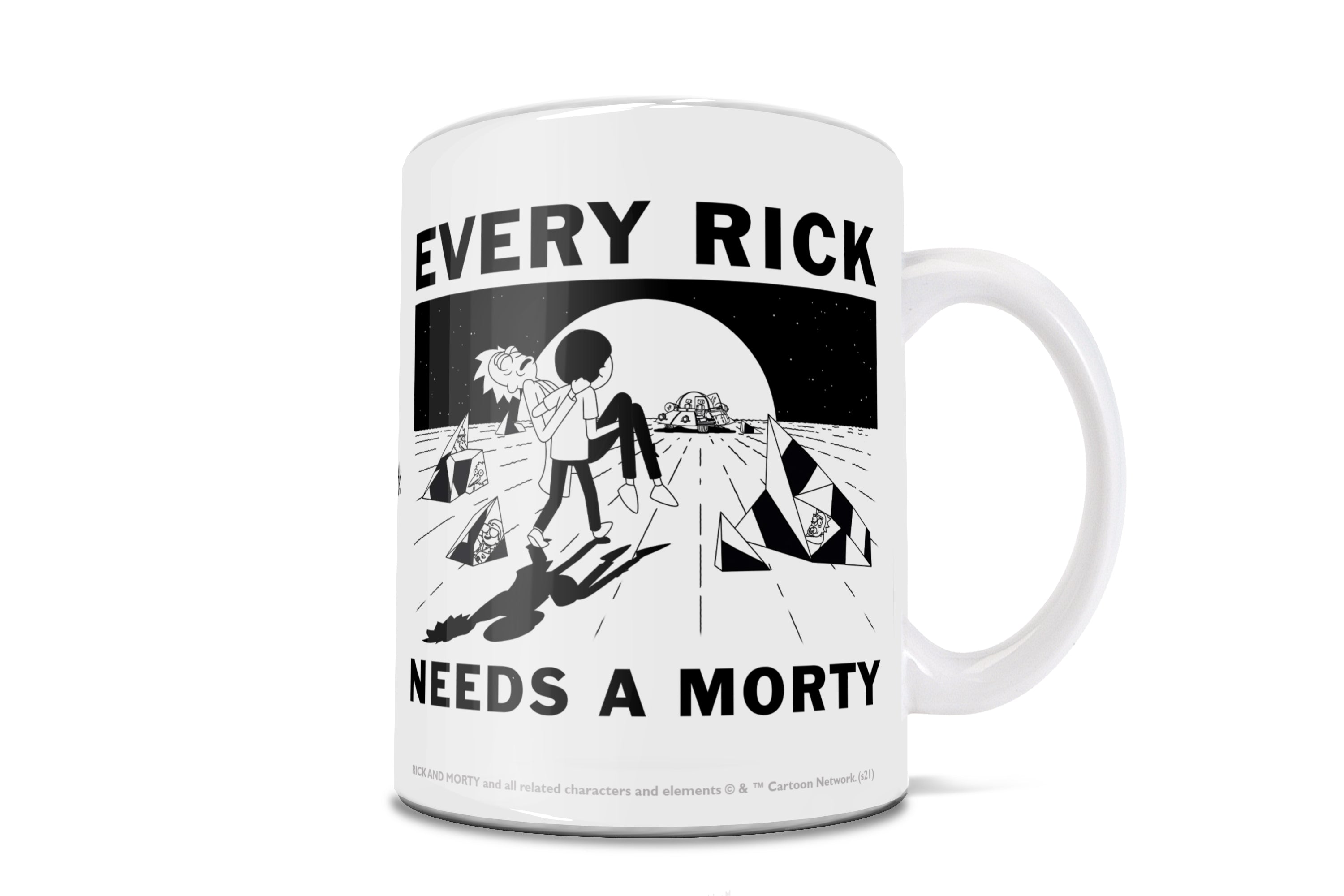 Rick and Morty (Every Rick Needs a Morty) 11 oz Ceramic Mug WMUG1348