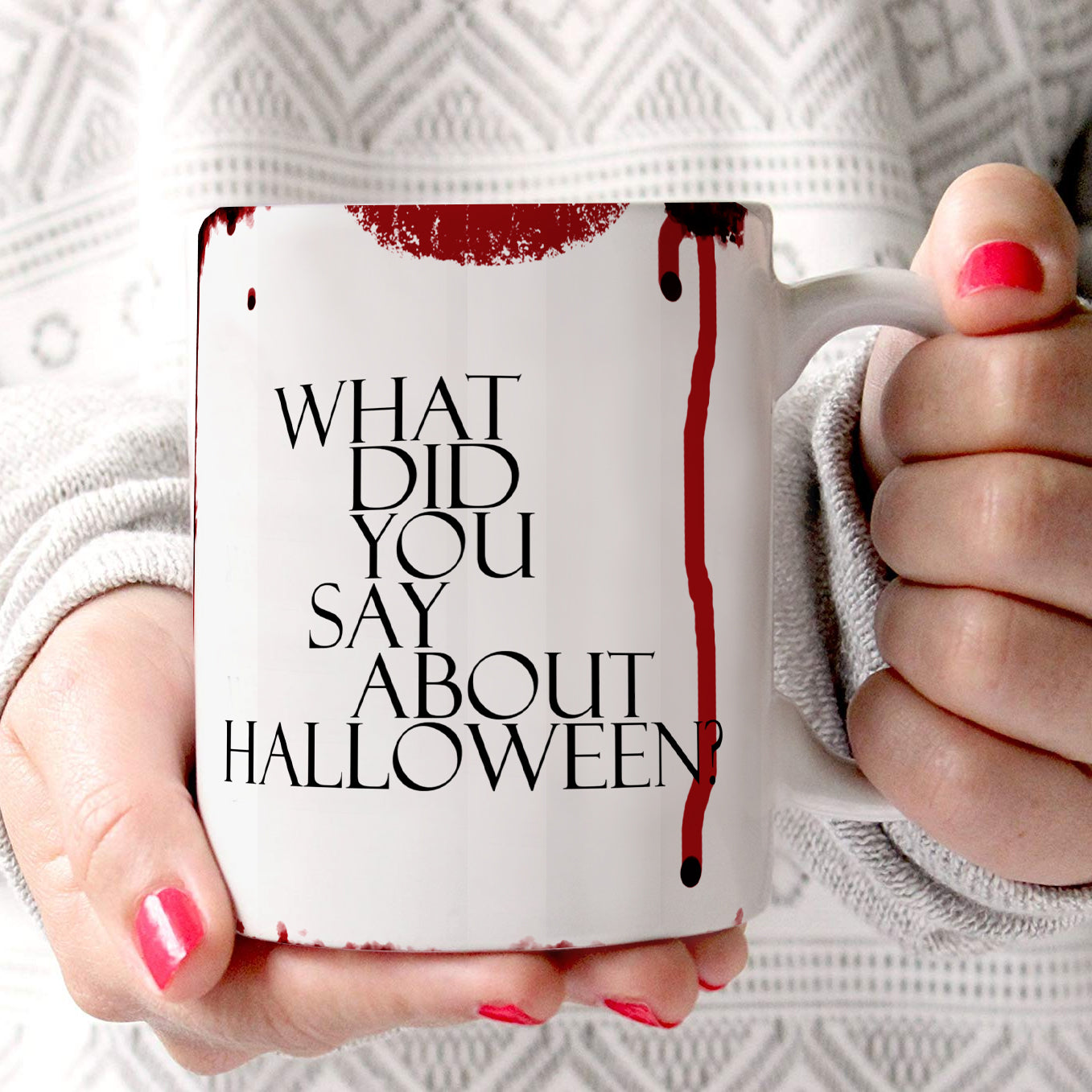 Halloween Collection (Bloody Halloween) 11 oz Ceramic Mug WMUG1366