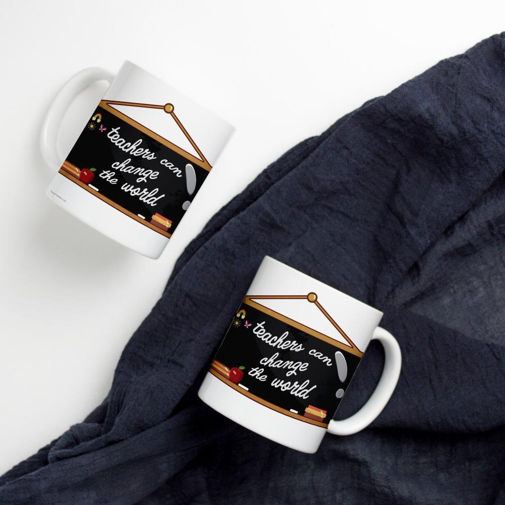 Careers Collection (Teachers Can Change The World) 11 oz Ceramic Mug WMUG1368