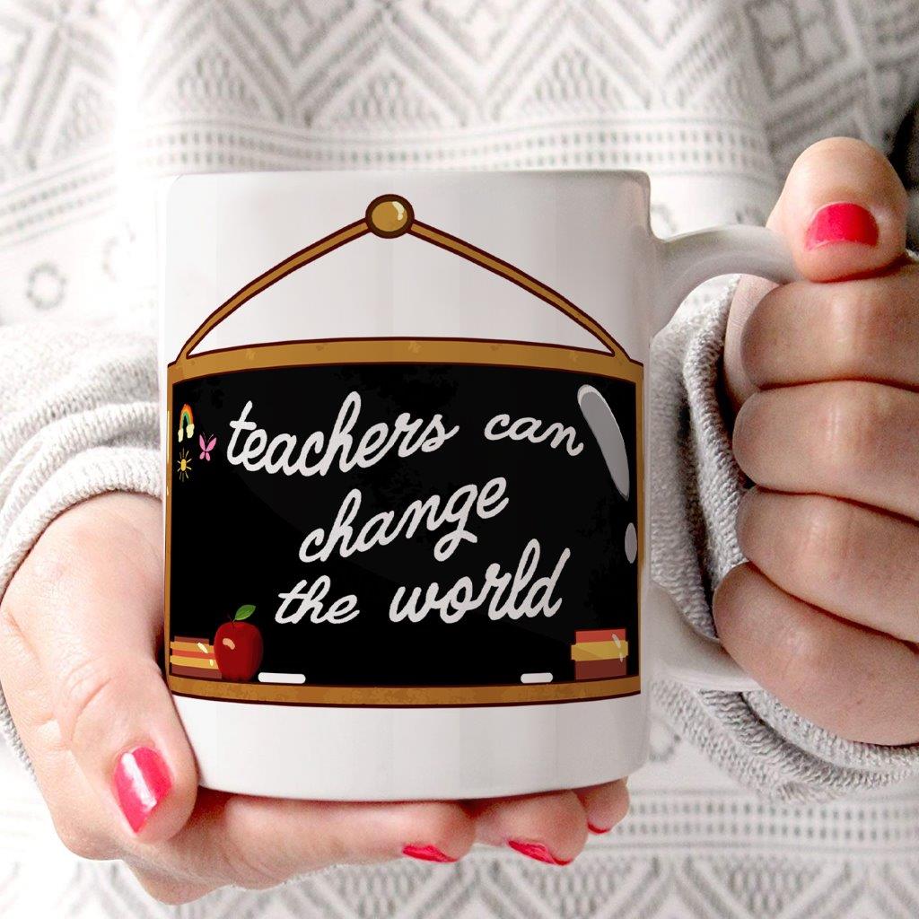 Careers Collection (Teachers Can Change The World) 11 oz Ceramic Mug WMUG1368