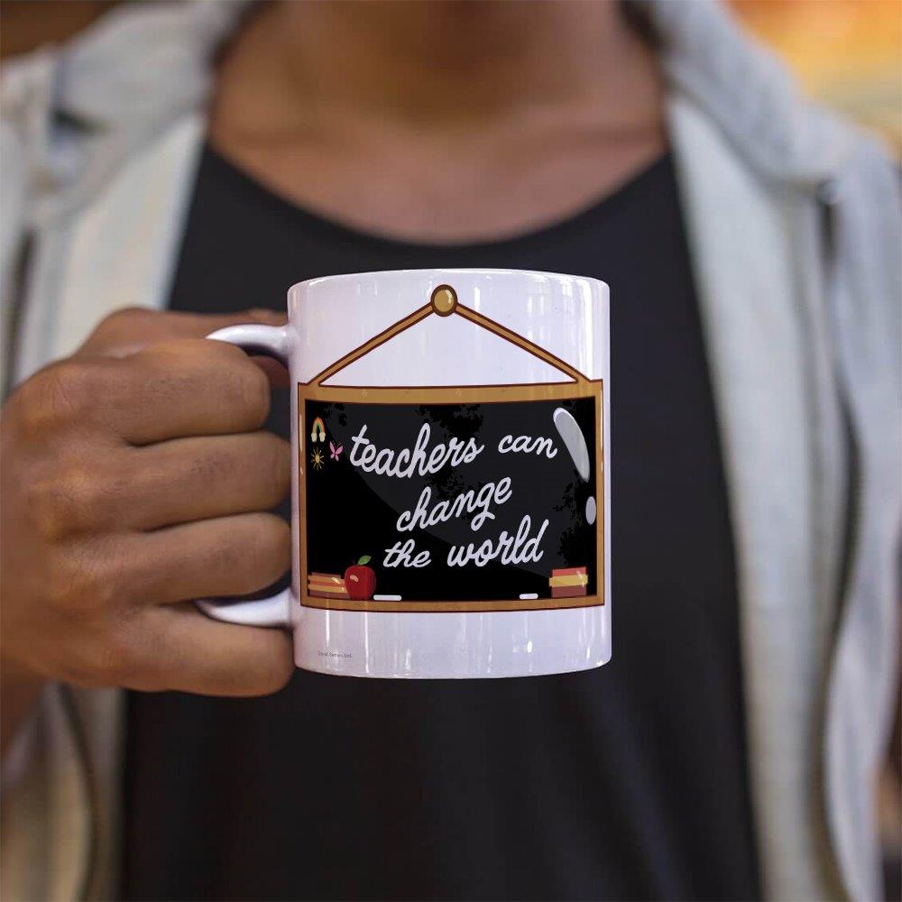 Careers Collection (Teachers Can Change The World) 11 oz Ceramic Mug WMUG1368