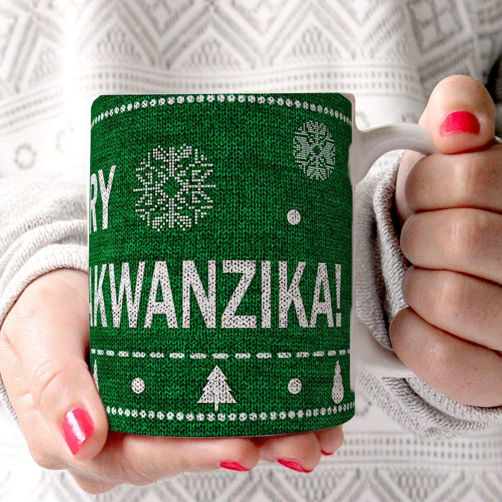 Christmas Collection (Christmahanakwanzika) 11 oz Ceramic Mug WMUG1374