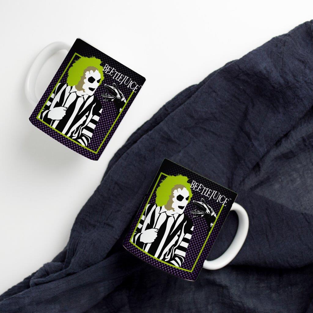 Beetlejuice (Dots) 11 Oz Ceramic Mug WMUG1377