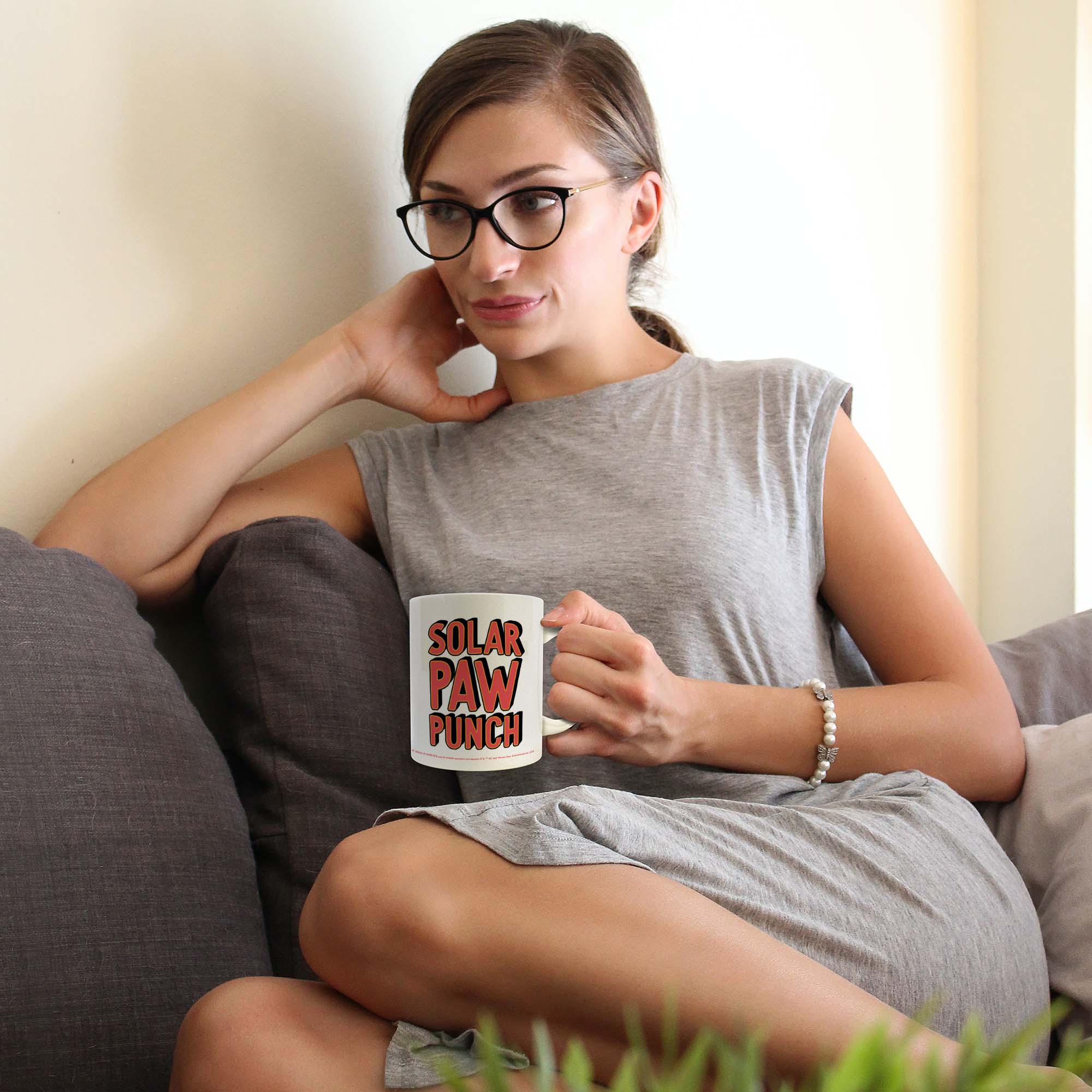 DC League of Super-Pets (Solar Paw Punch) 11 oz Ceramic Mug WMUG1404