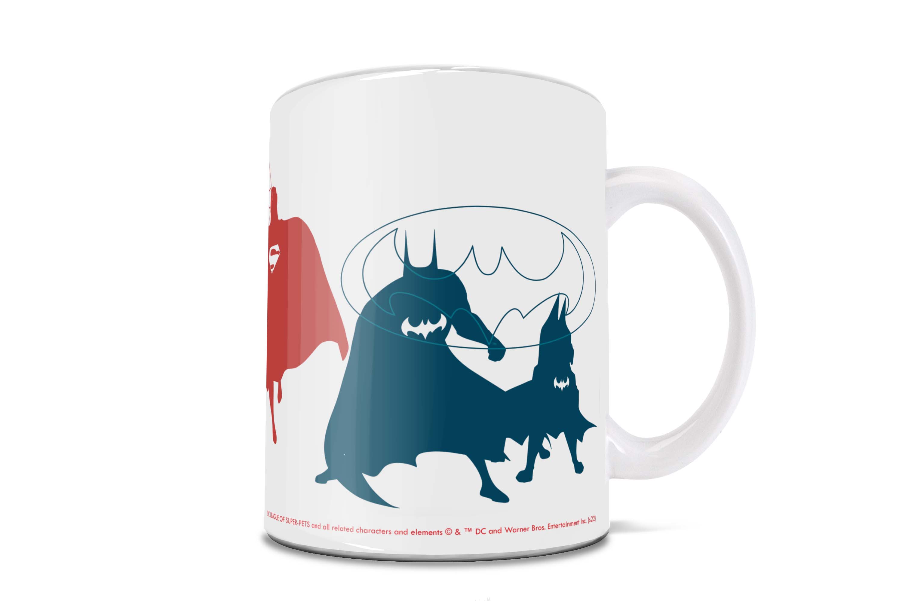 DC League of Super-Pets (Wonder Woman Superman Batman) 11 oz Ceramic Mug WMUG1405