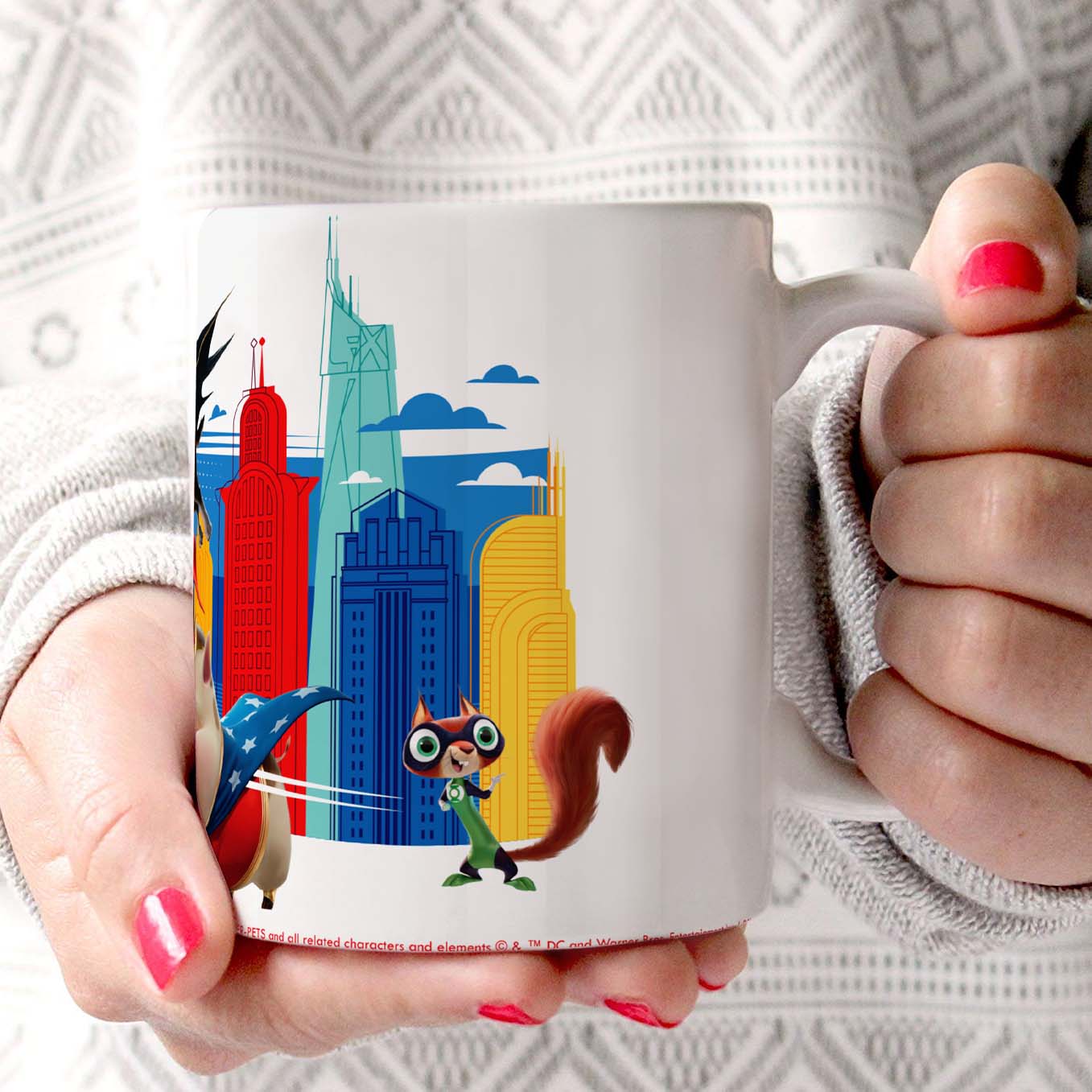 DC League of Super-Pets (DC League of Super Pets) 11 oz Ceramic Mug WMUG1406