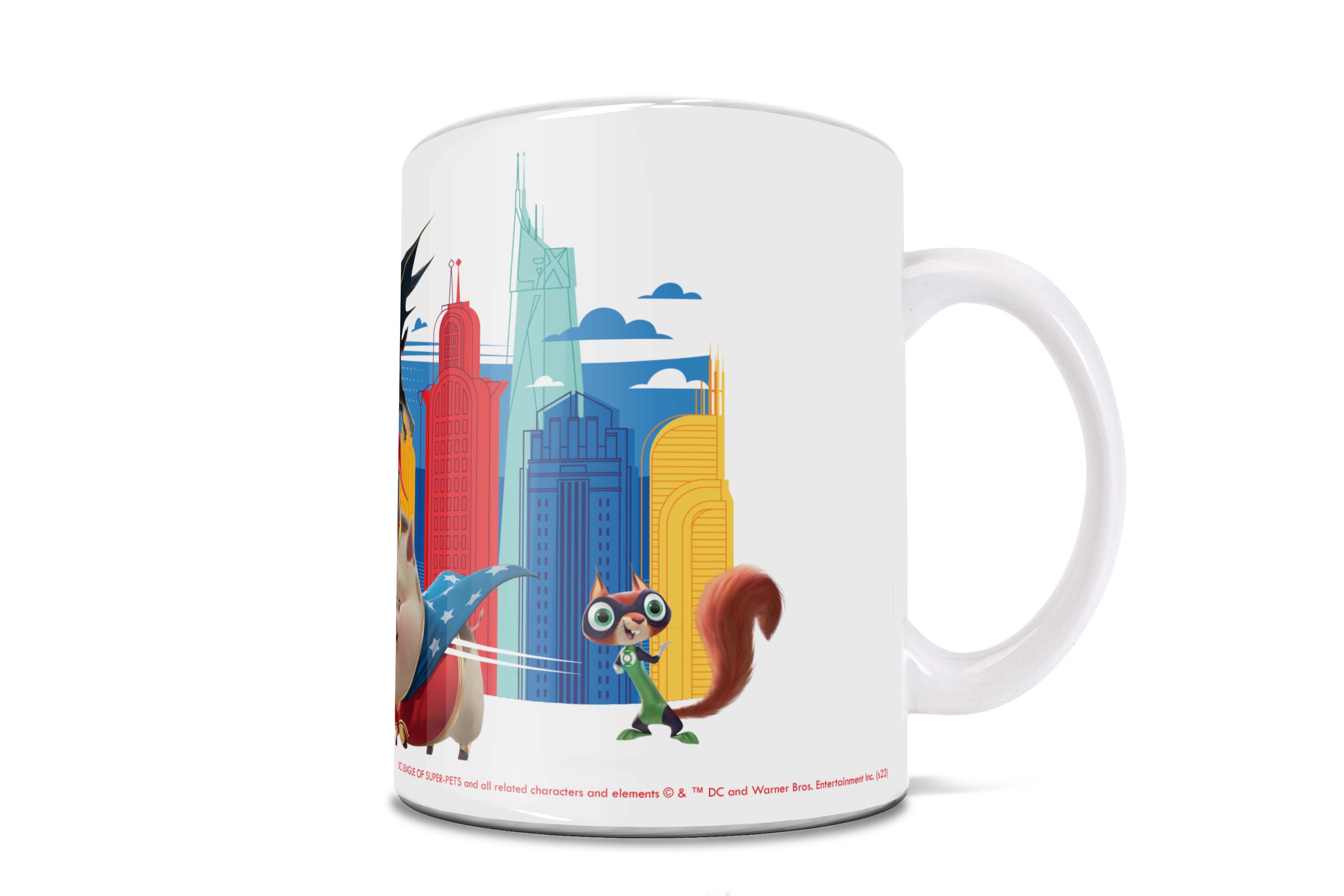 DC League of Super-Pets (DC League of Super Pets) 11 oz Ceramic Mug WMUG1406