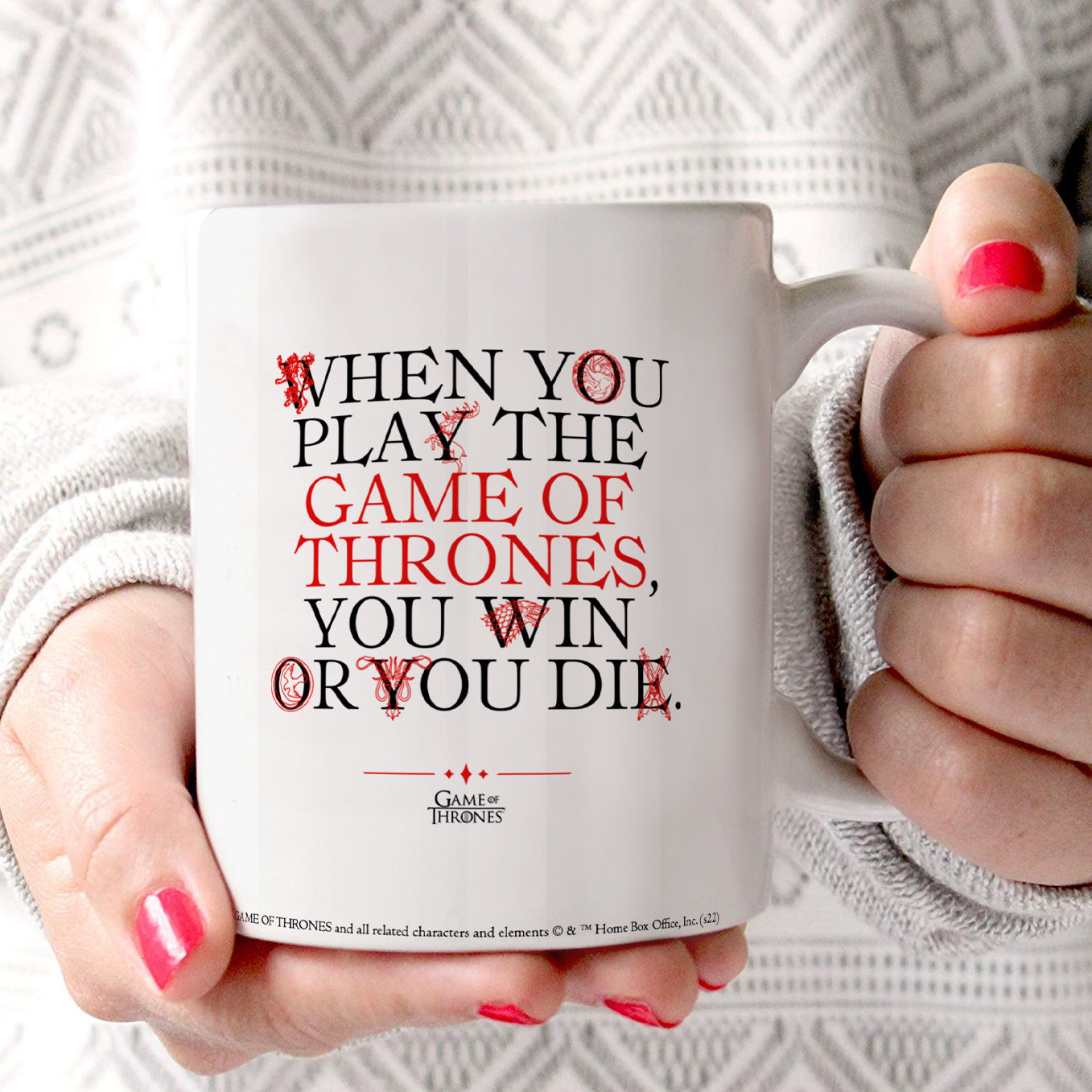 Game of Thrones (Win or Die) 11 oz Ceramic Mug WMUG1429