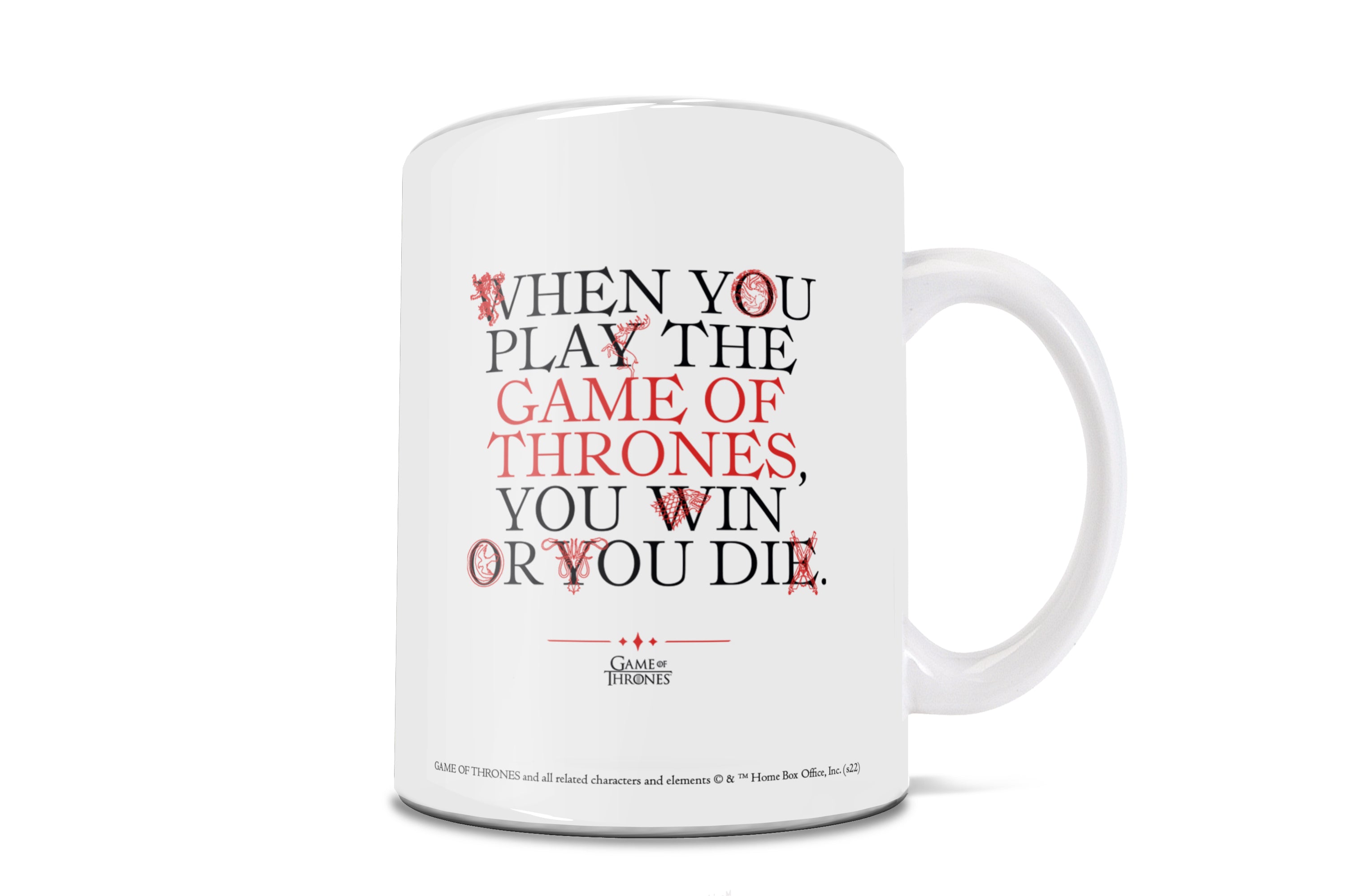 Game of Thrones (Win or Die) 11 oz Ceramic Mug WMUG1429
