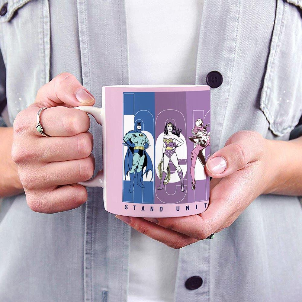 DC Comics (Justice League - Stand United with Pride) 11 oz Ceramic Mug WMUG1433