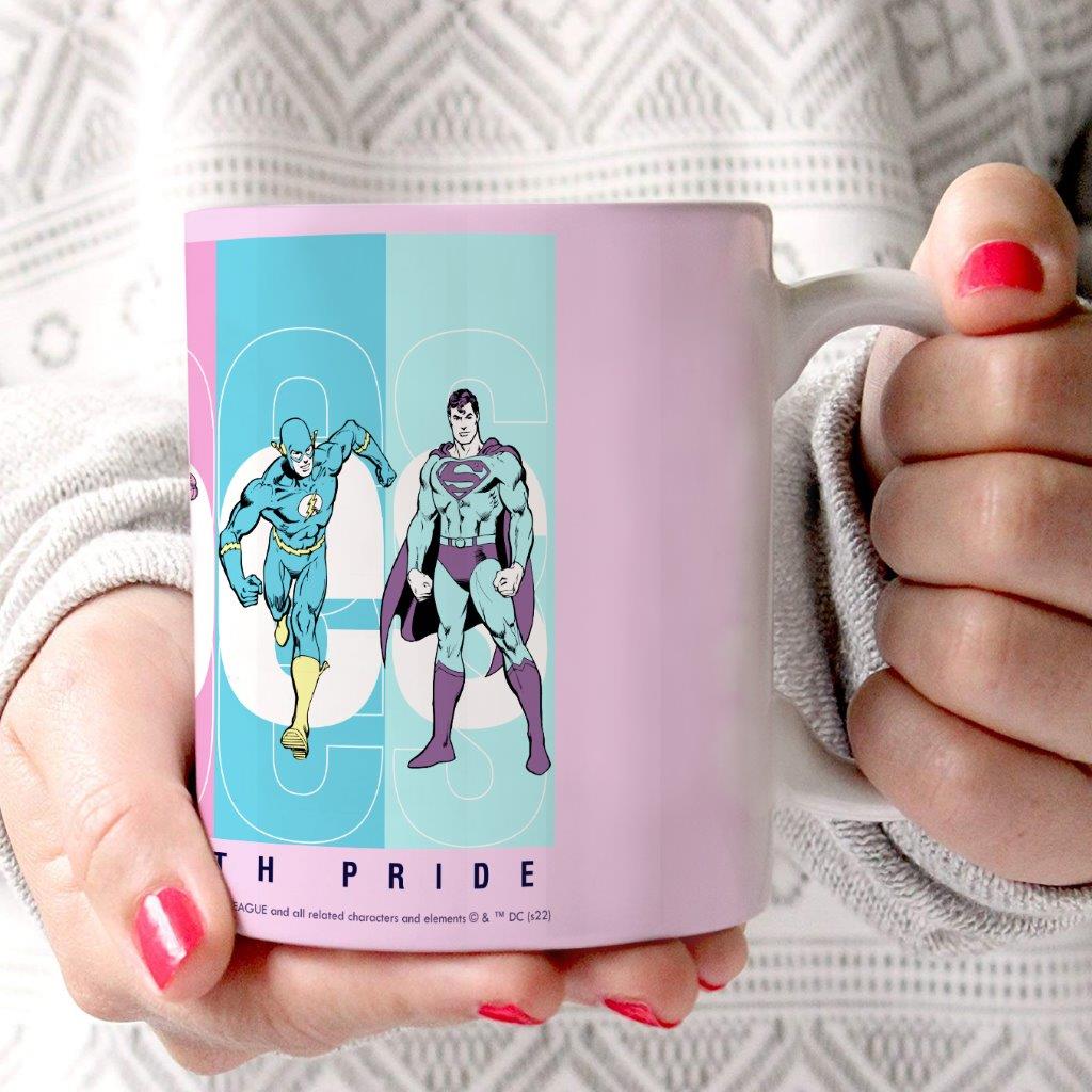 DC Comics (Justice League - Stand United with Pride) 11 oz Ceramic Mug WMUG1433