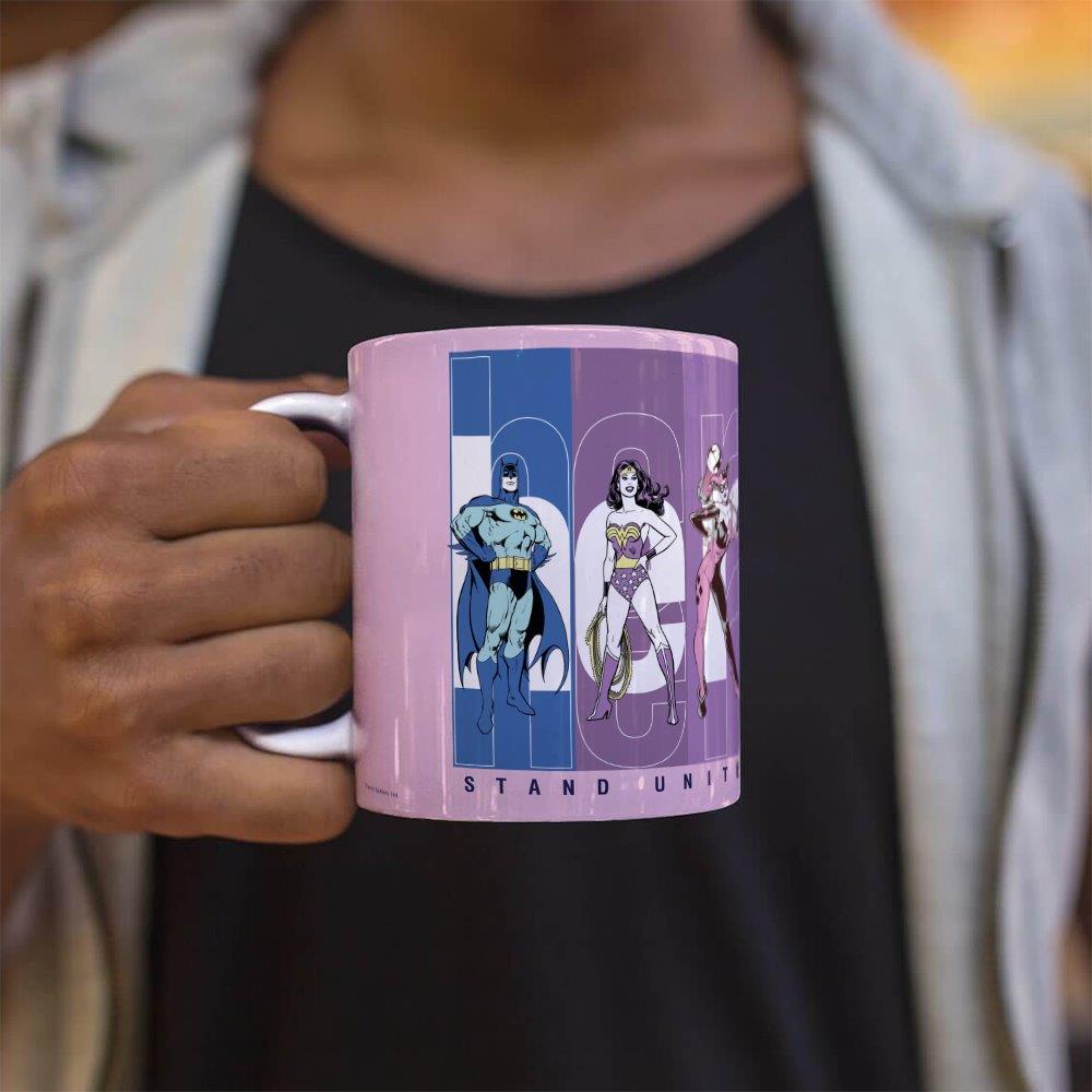 DC Comics (Justice League - Stand United with Pride) 11 oz Ceramic Mug WMUG1433