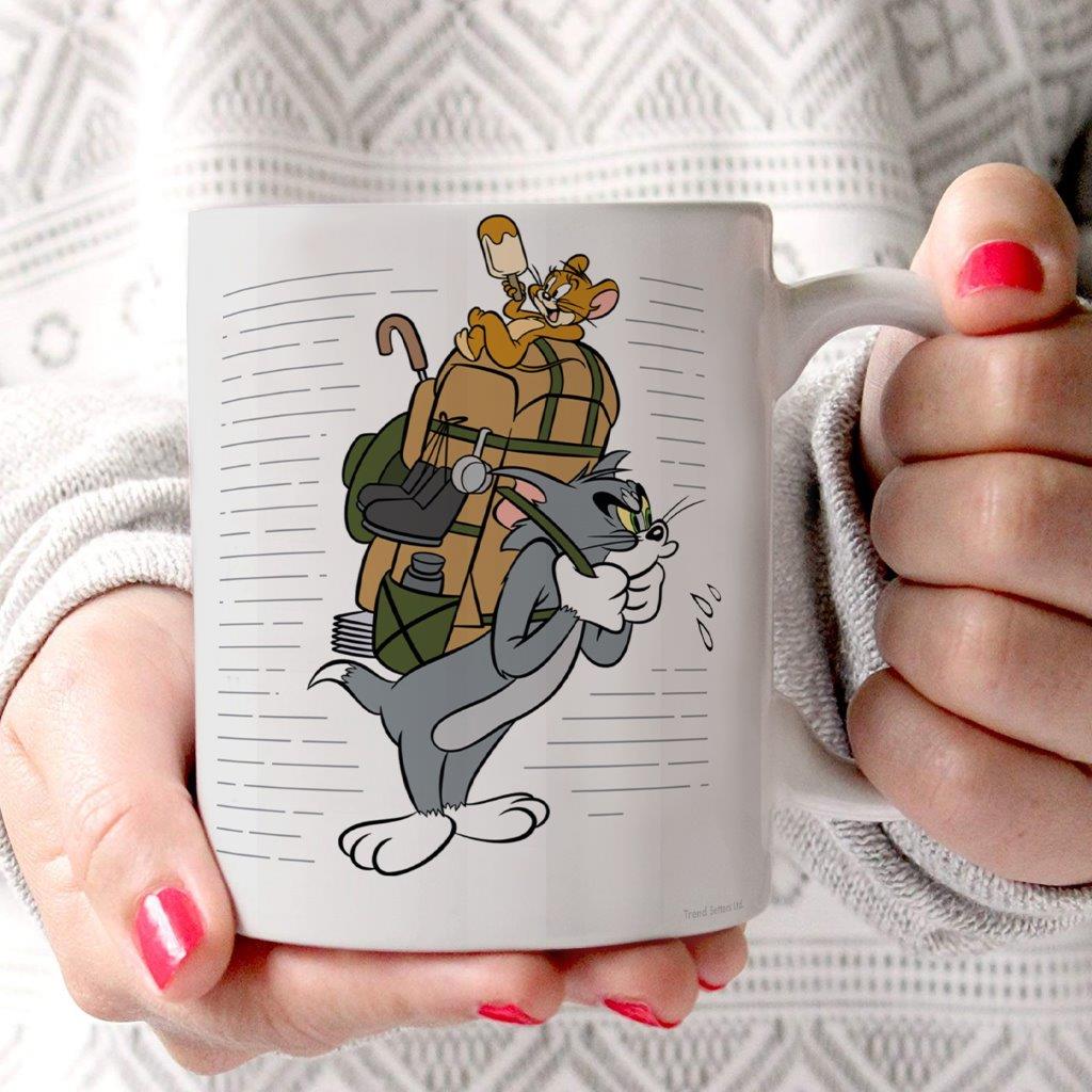 Tom and Jerry (Camping) 11 oz Ceramic Mug WMUG1450
