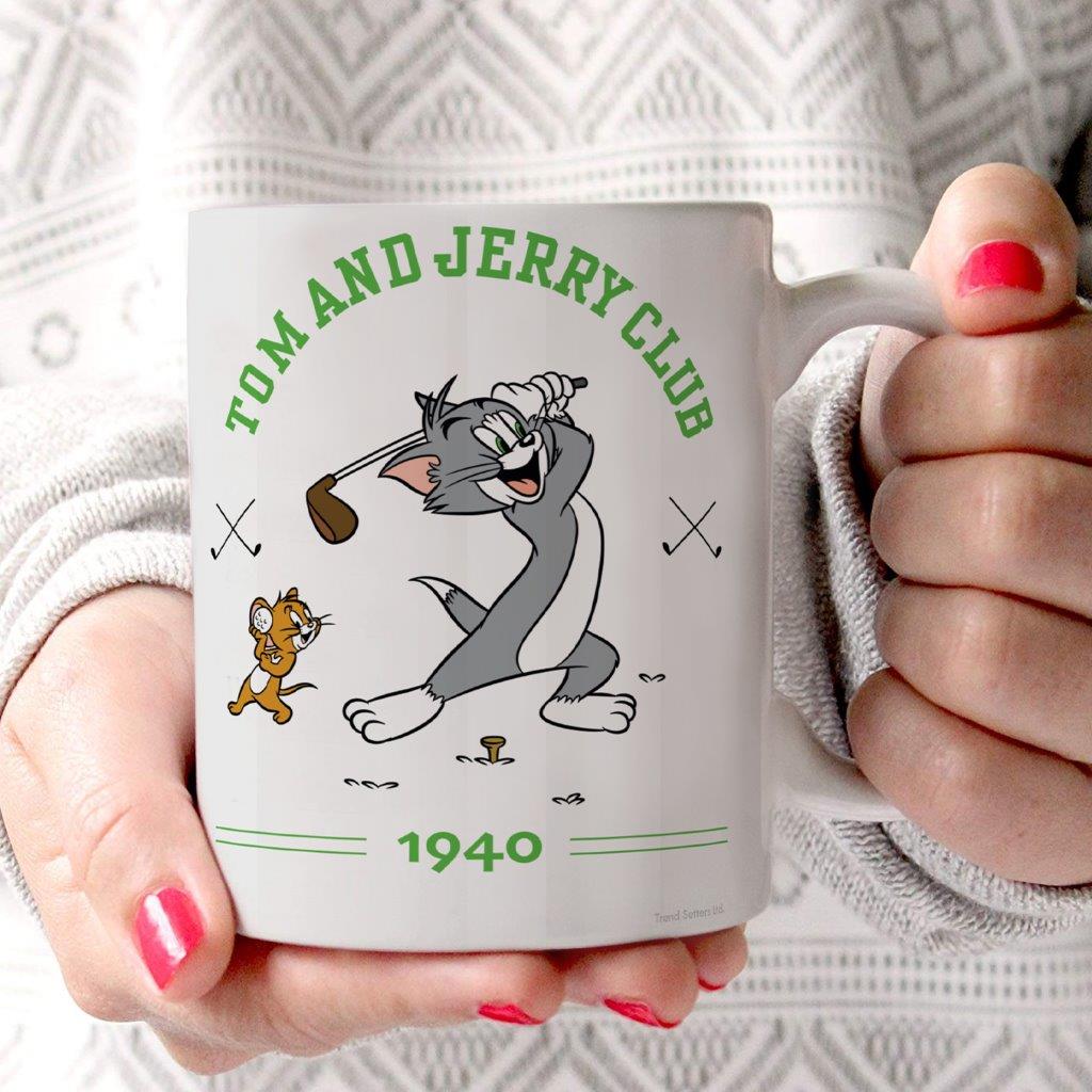 Tom and Jerry (Golfing) 11 oz Ceramic Mug WMUG1452