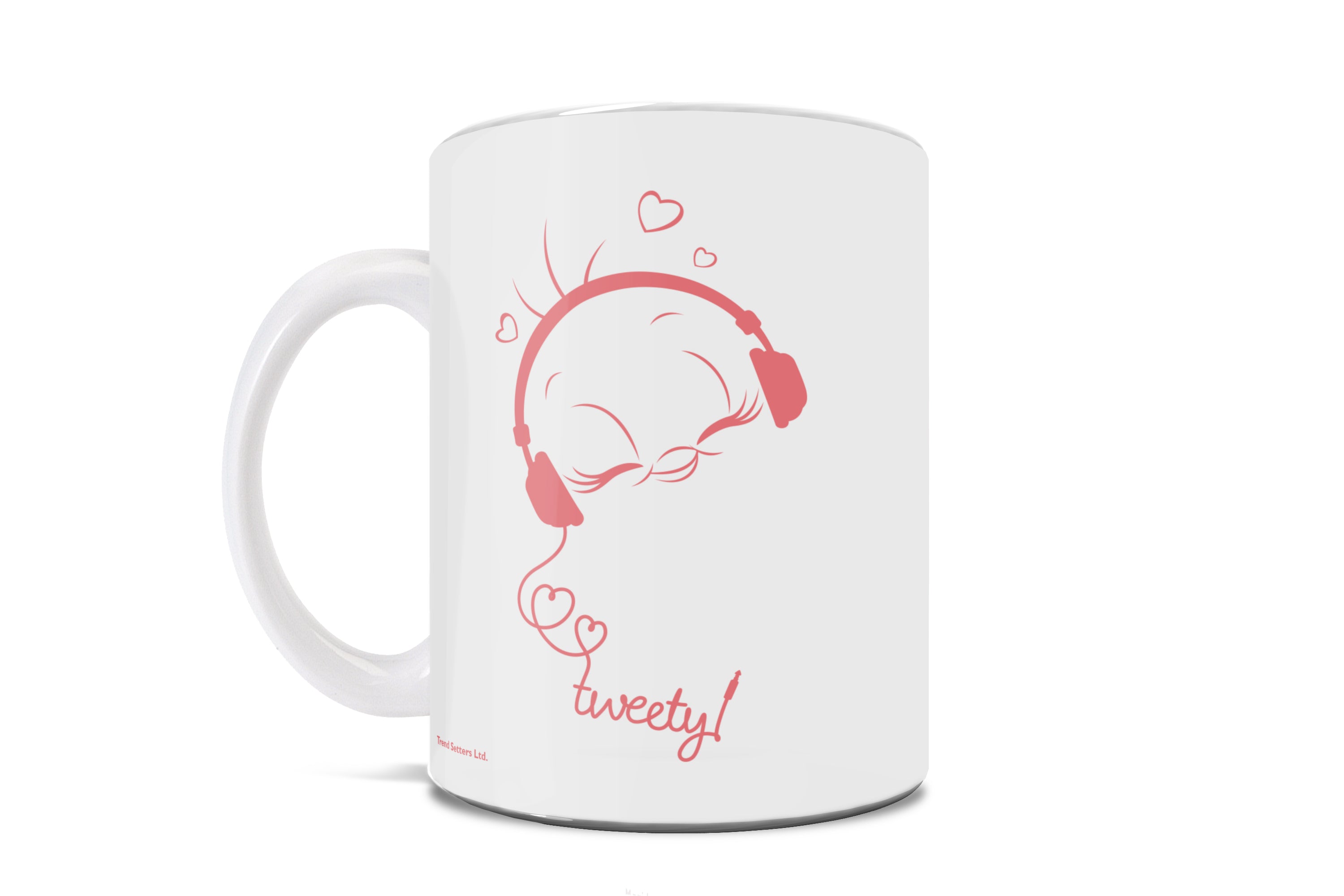 Looney Tunes (Tweety Bird - Headphones) 11 oz Ceramic Mug WMUG1454