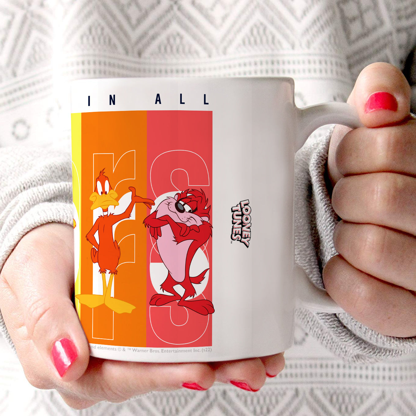 Looney Tunes (Love Comes in All Colors - LGBTQ+ Pride) 11 oz Ceramic Mug WMUG1455