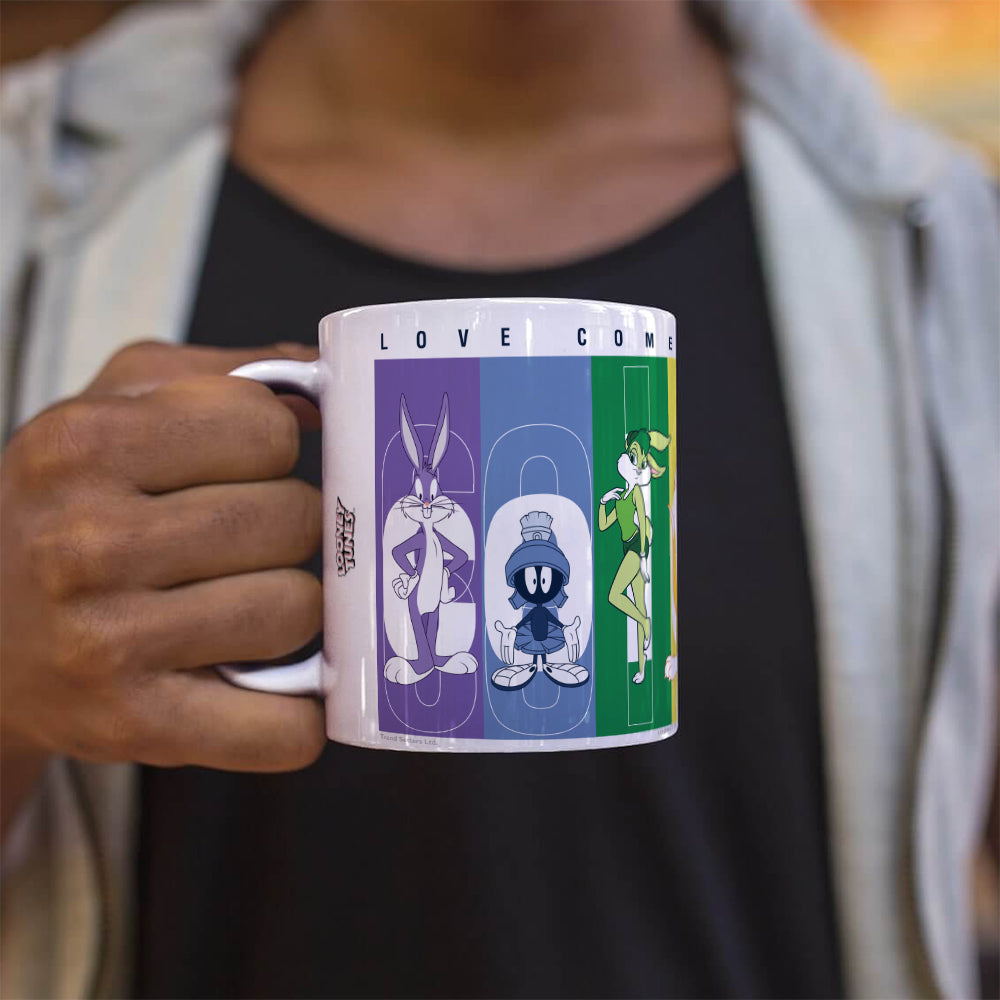 Looney Tunes (Love Comes in All Colors - LGBTQ+ Pride) 11 oz Ceramic Mug WMUG1455