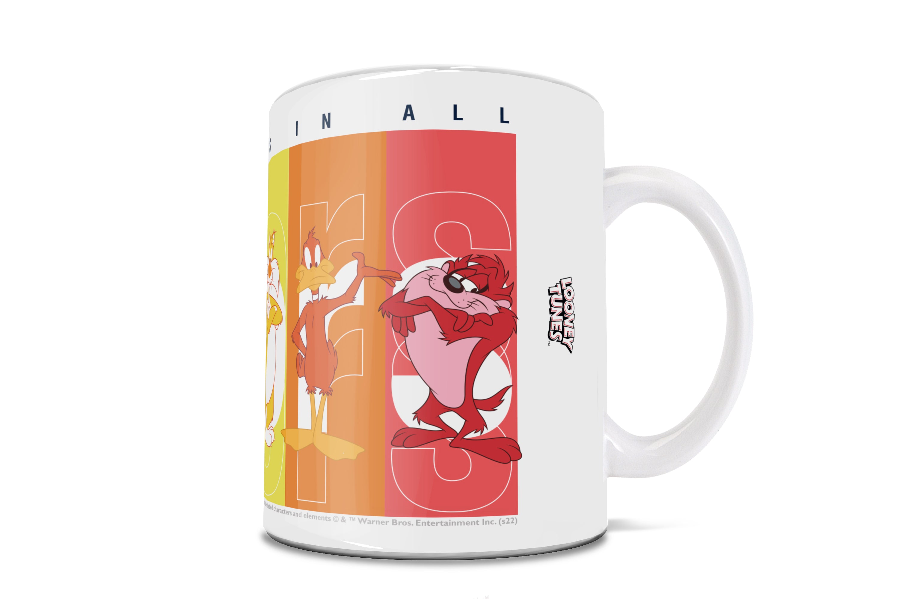 Looney Tunes (Love Comes in All Colors - LGBTQ+ Pride) 11 oz Ceramic Mug WMUG1455