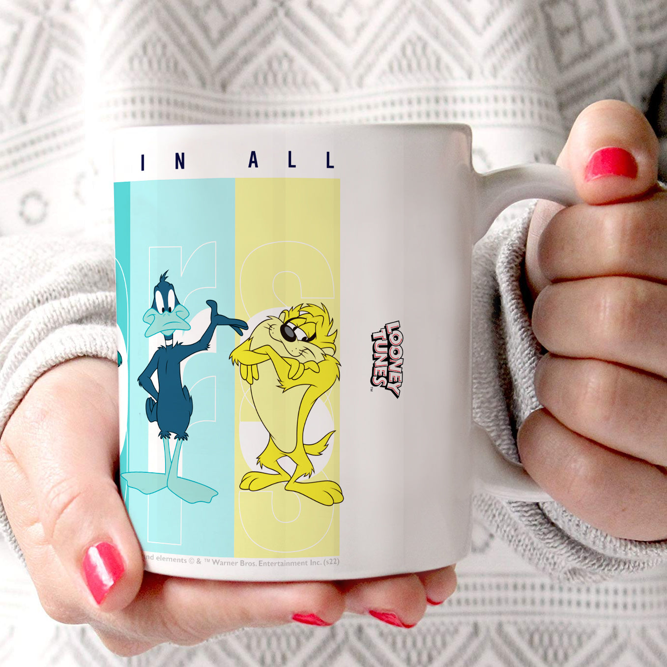 Looney Tunes (Love Comes in All Colors - LGBTQ+ Pride) 11 oz Ceramic Mug WMUG1456