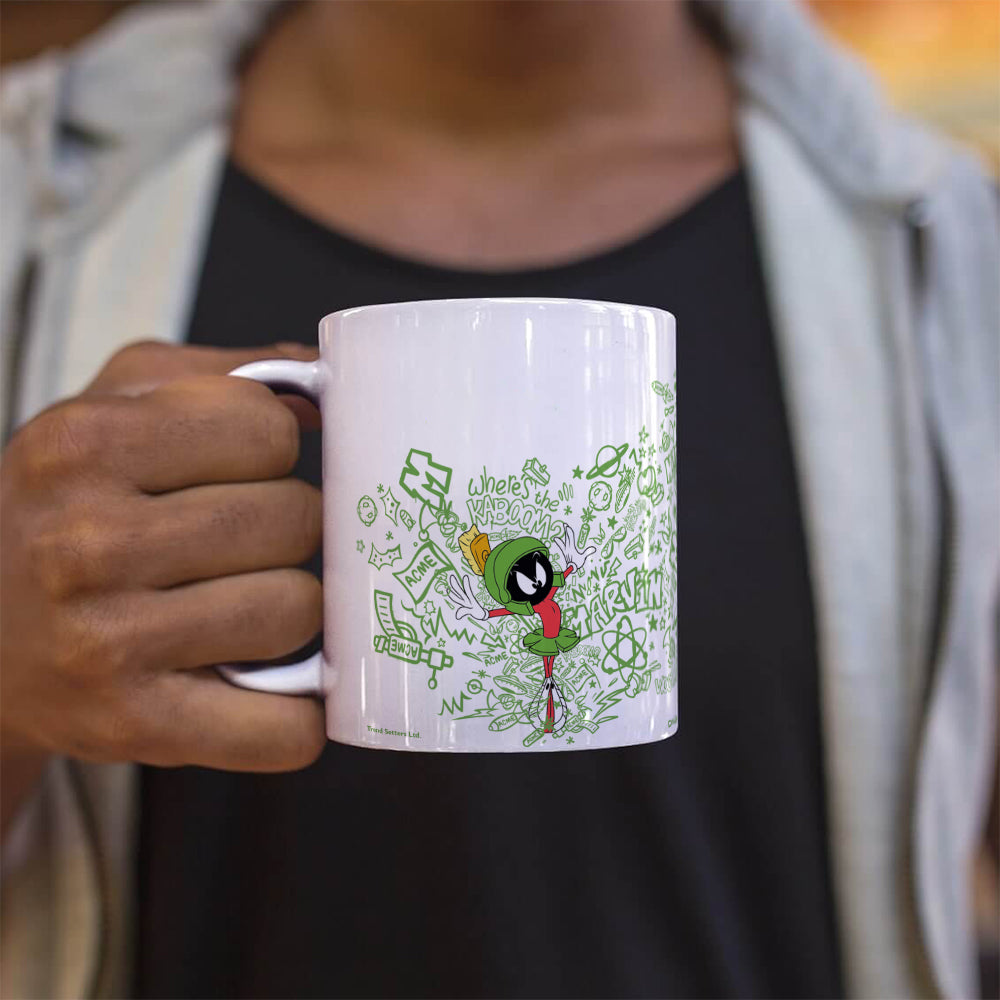 Looney Tunes (Marvin Acme Action) 11 oz Ceramic Mug WMUG1459