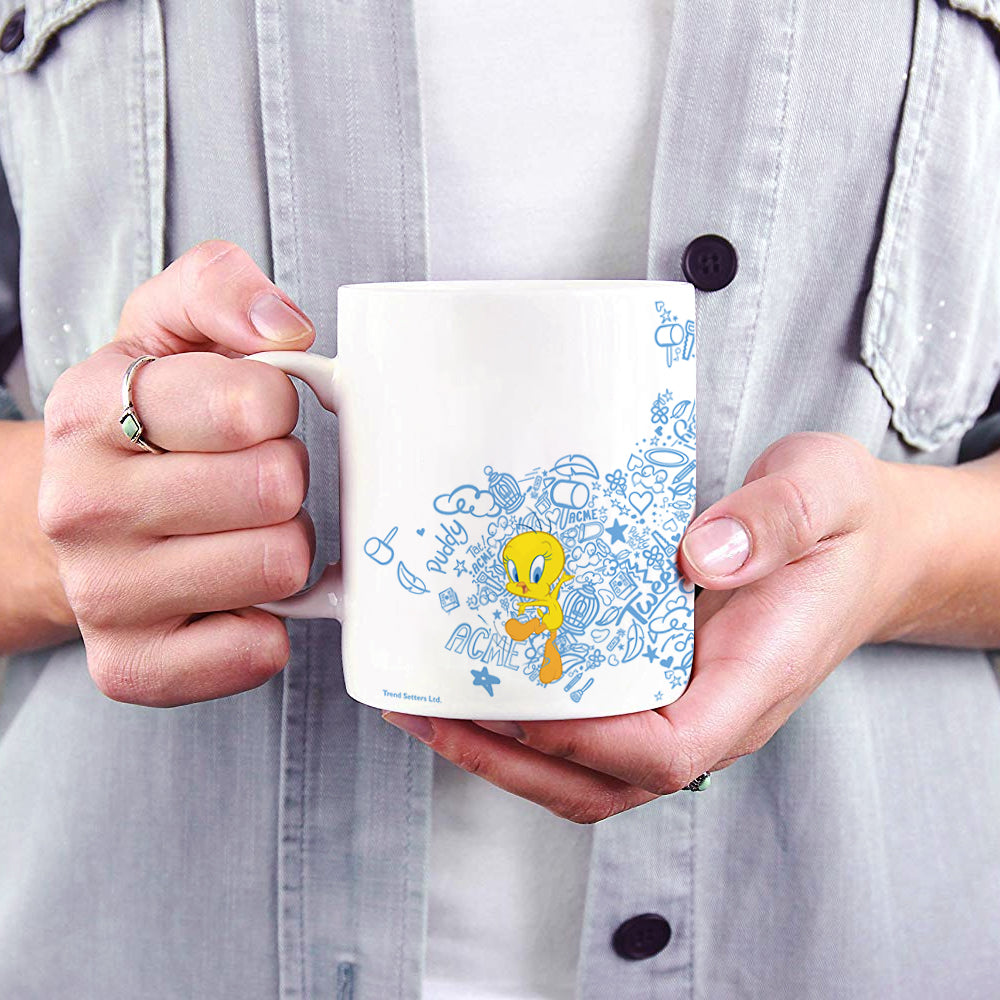 Looney Tunes (Tweety Bird - Acme Action) 11 oz Ceramic Mug WMUG1462