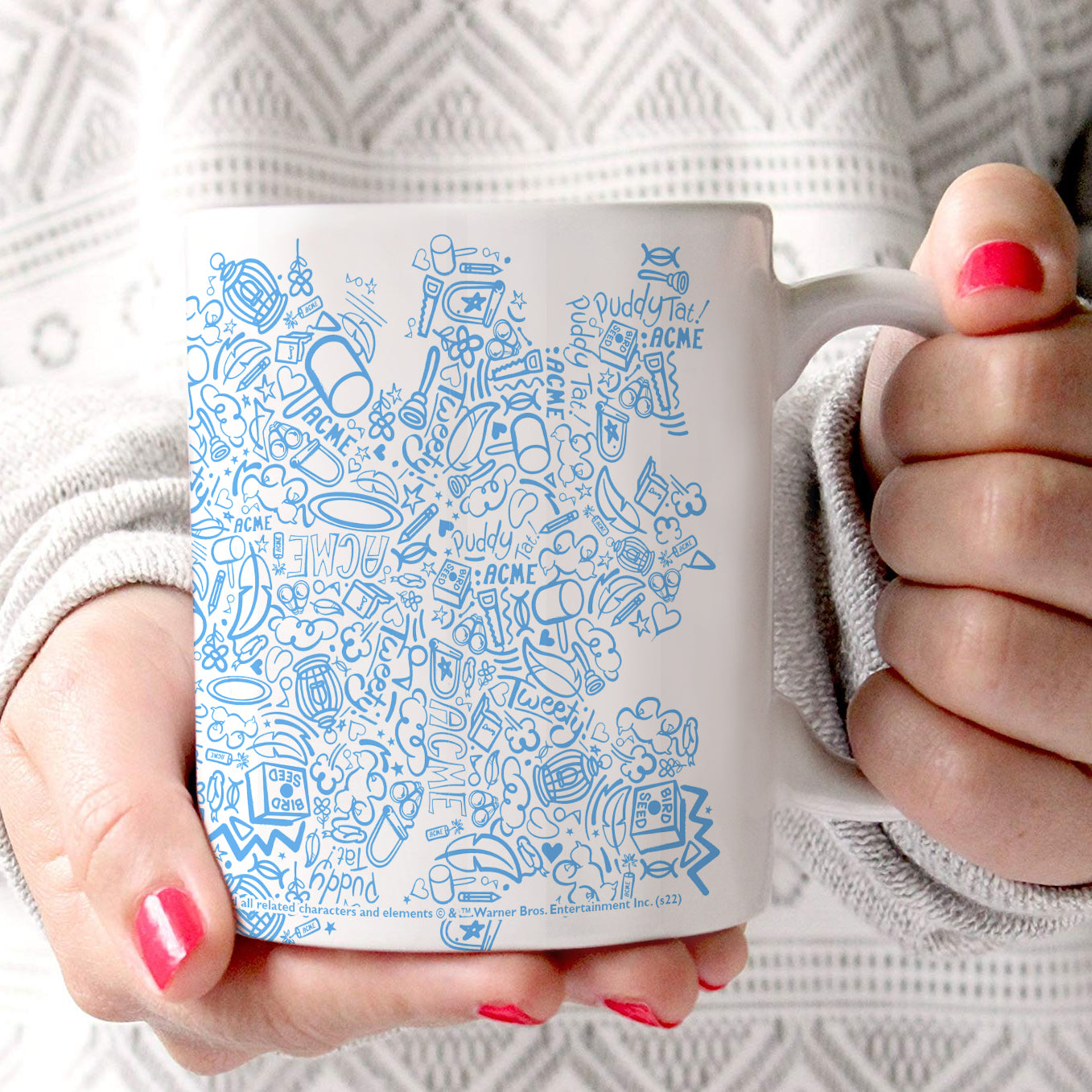 Looney Tunes (Tweety Bird - Acme Action) 11 oz Ceramic Mug WMUG1462