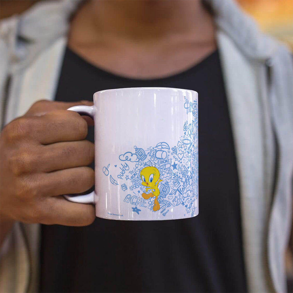 Looney Tunes (Tweety Bird - Acme Action) 11 oz Ceramic Mug WMUG1462