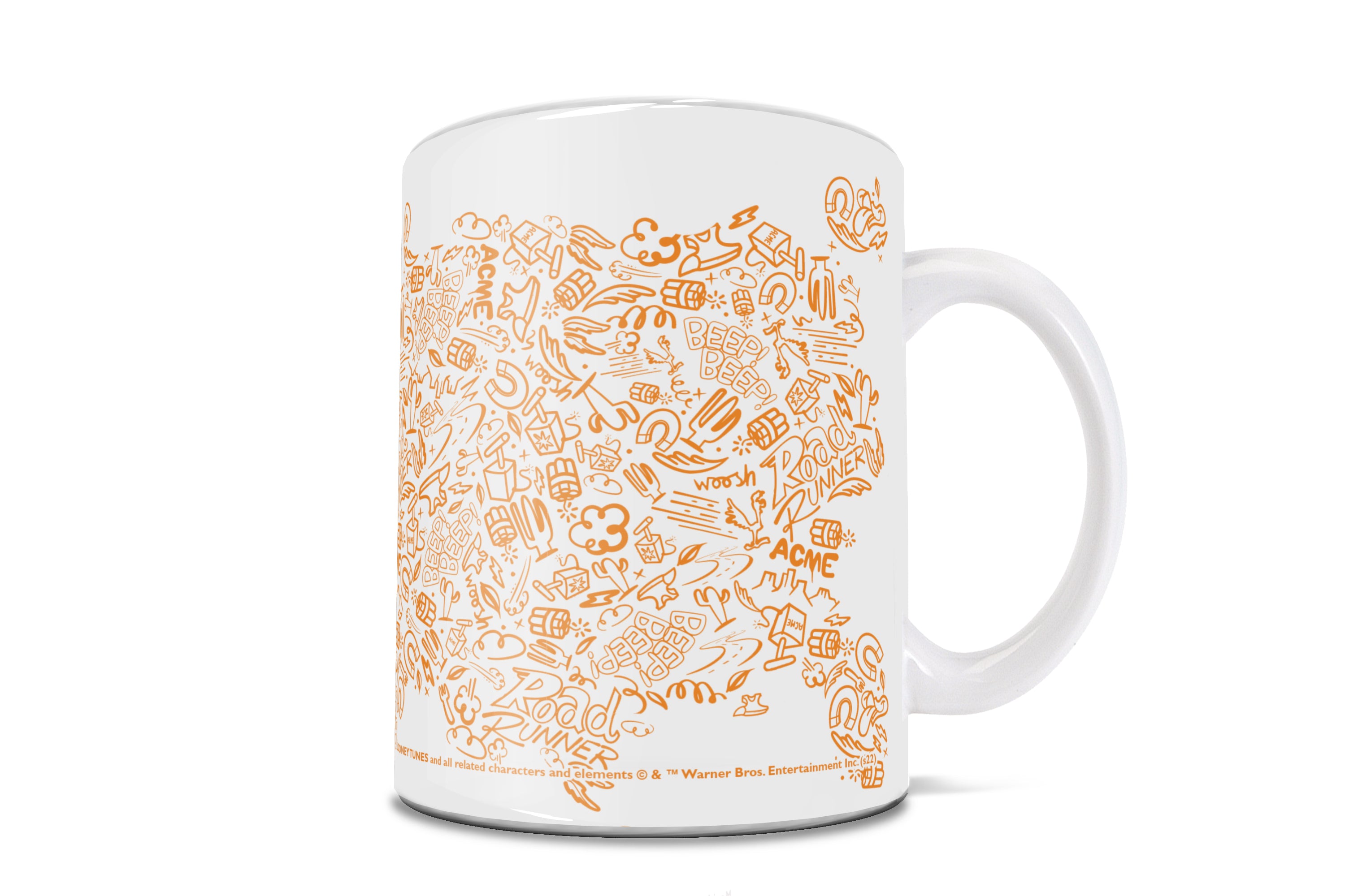 Looney Tunes (Road Runner Acme Action) 11 oz Ceramic Mug WMUG1464