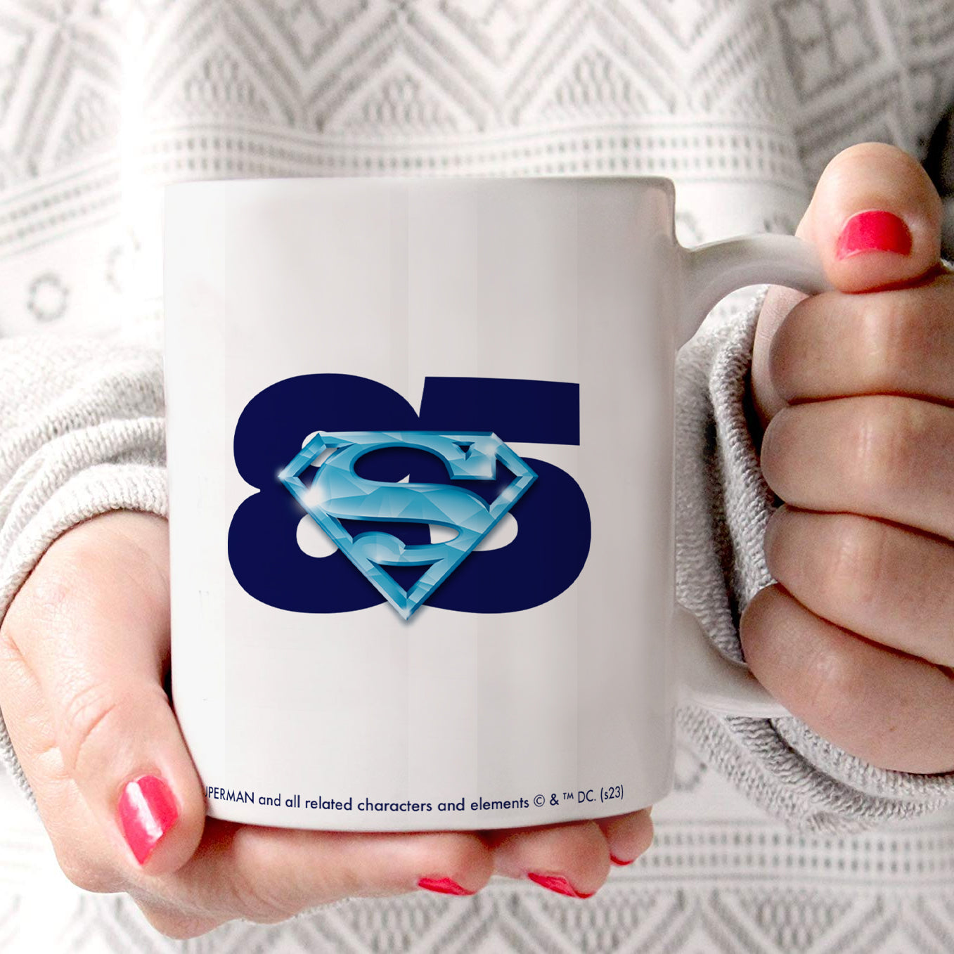 DC Comics (Superman - 85th Anniversary Diamond) 11 oz Ceramic Mug WMUG1543