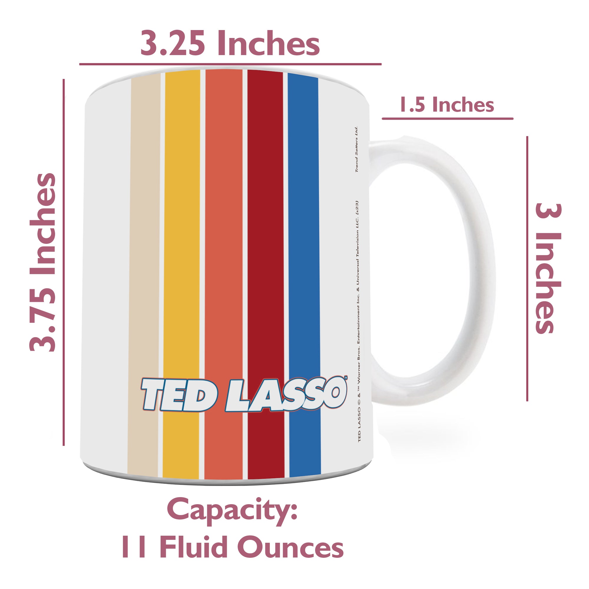 Ted Lasso (Bobblehead Roy Kent) 11 oz Ceramic Mug WMUG1561