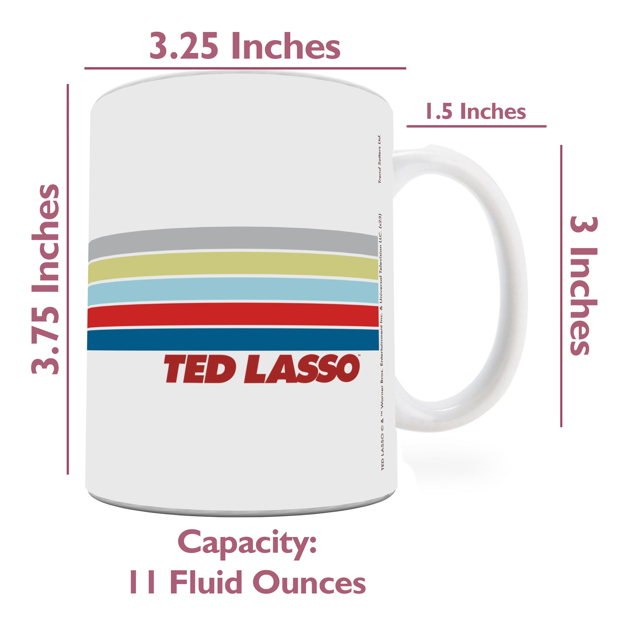 Ted Lasso (Bobblehead Sam Obisanya) 11 oz Ceramic Mug WMUG1562