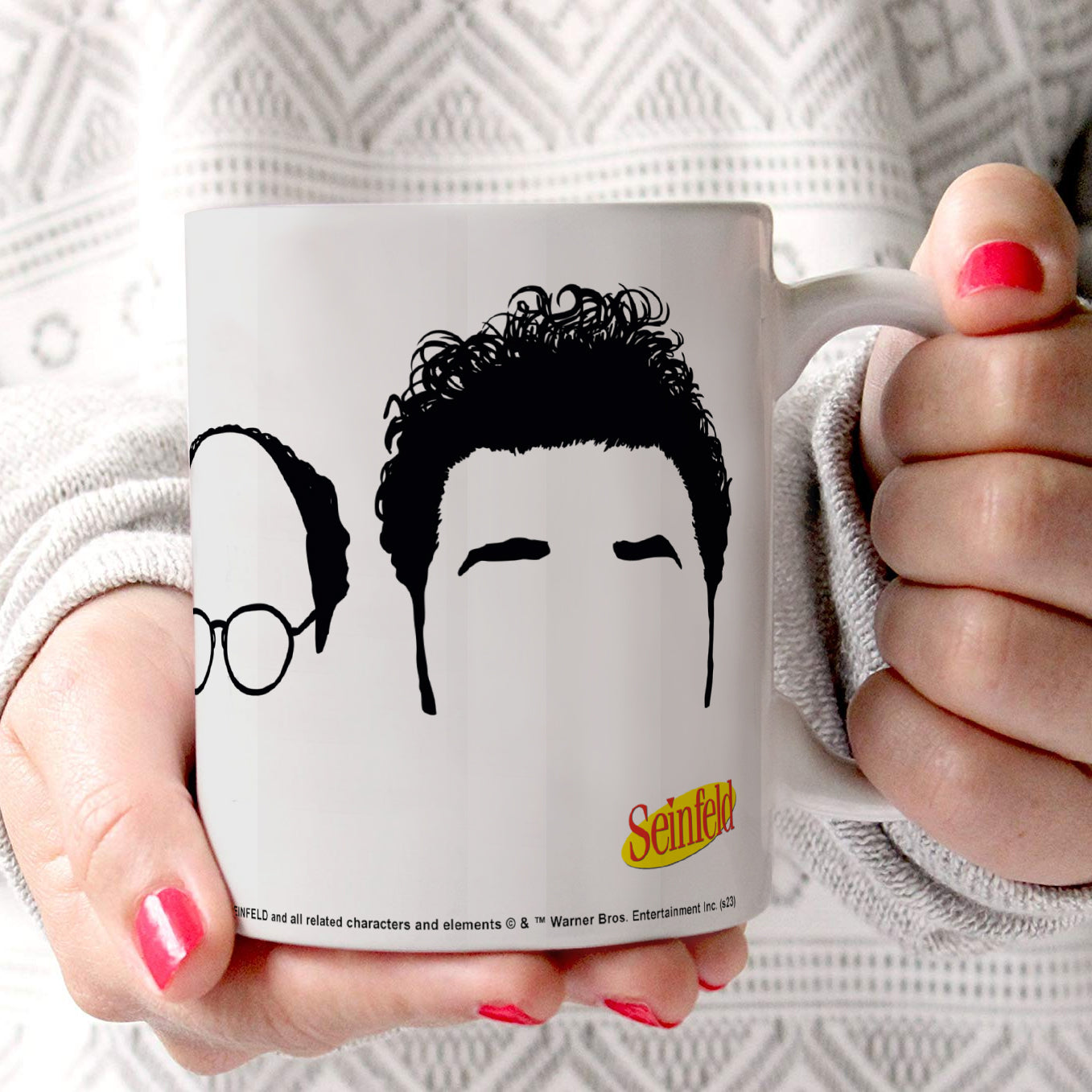 Seinfeld (Group Silhouettes) 11 oz Ceramic Mug WMUG1565