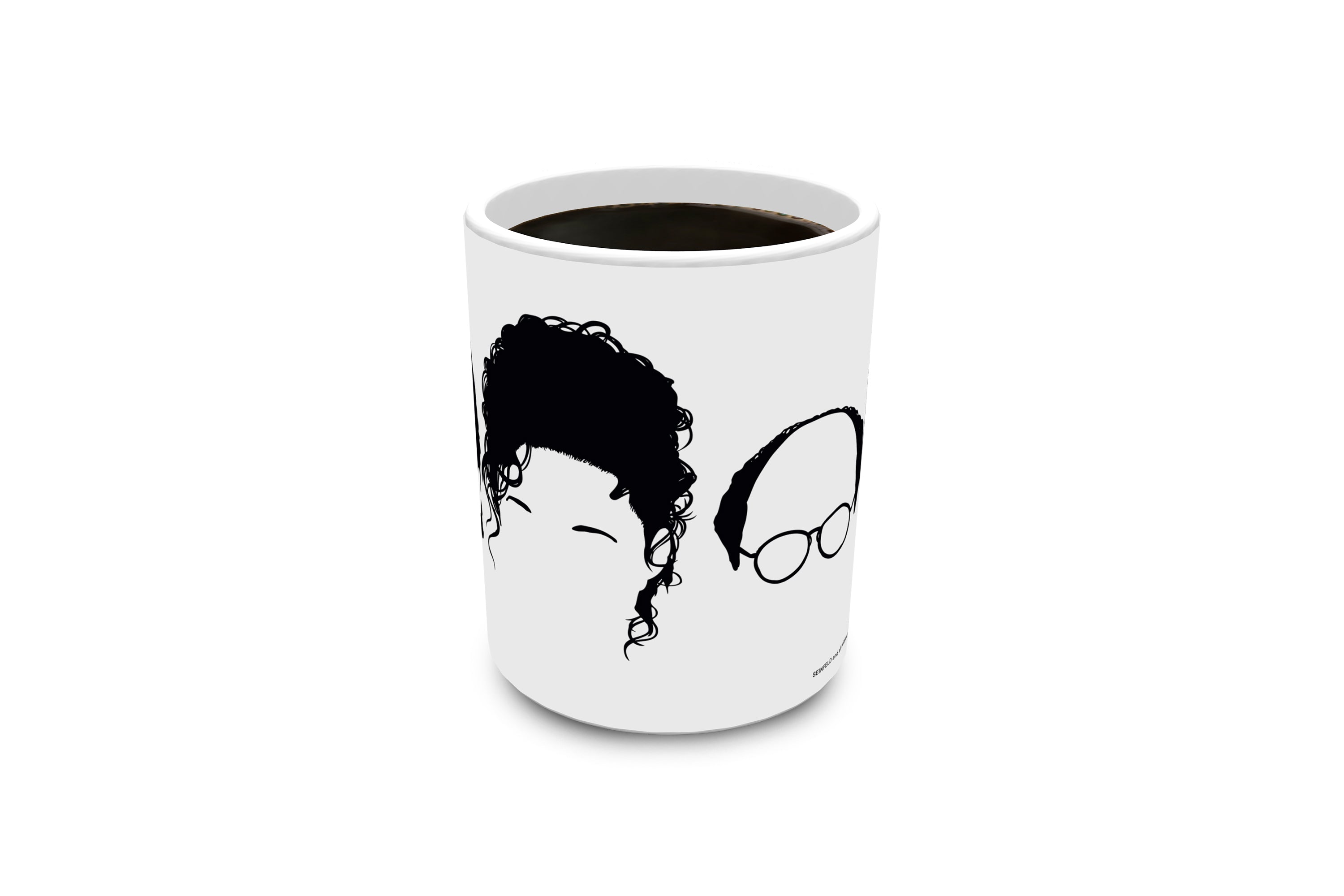 Seinfeld (Group Silhouettes) 11 oz Ceramic Mug WMUG1565