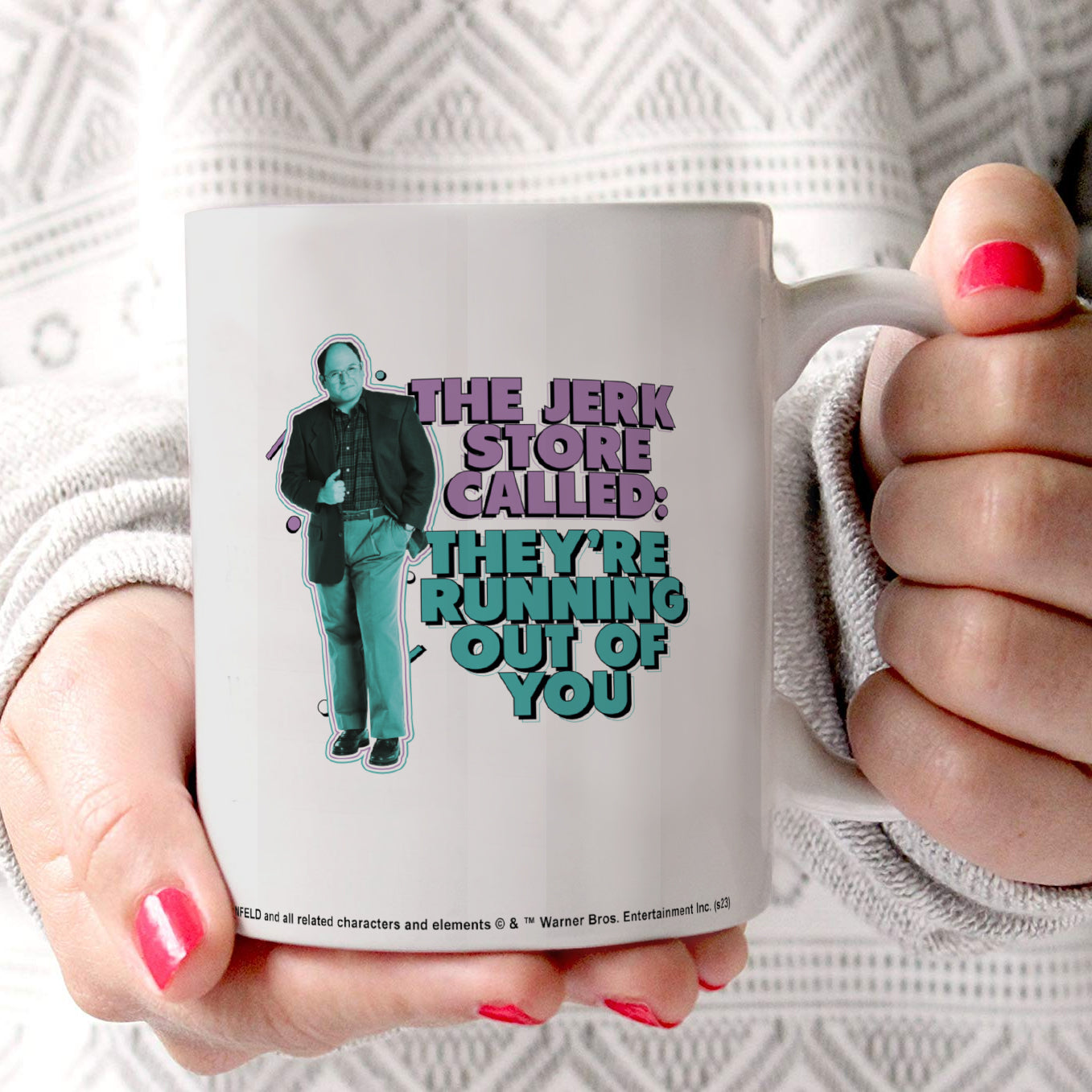 Seinfeld (Jerk Store George) 11 oz Ceramic Mug WMUG1566