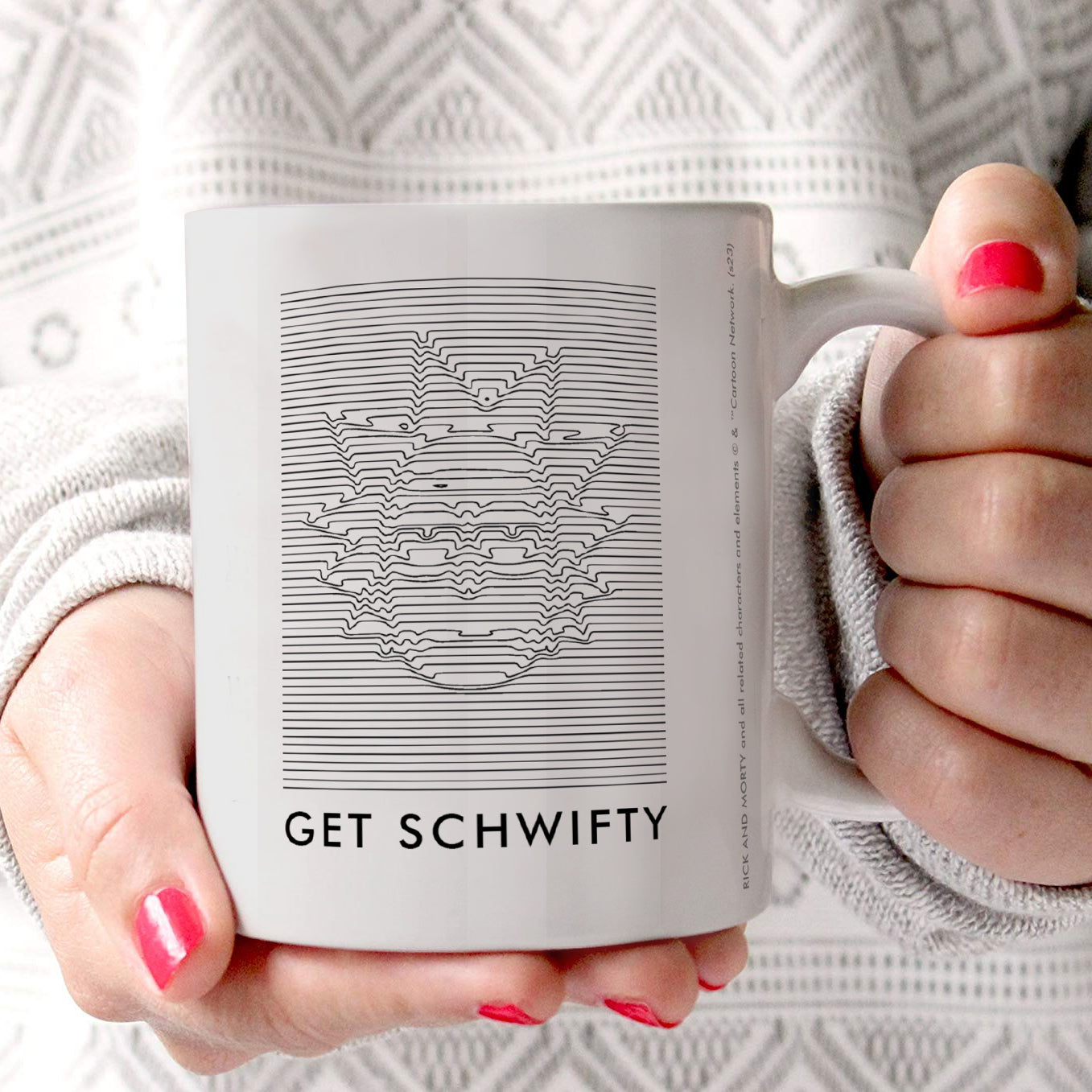 Rick and Morty (Get Schwifty) 11 oz Ceramic Mug WMUG1575