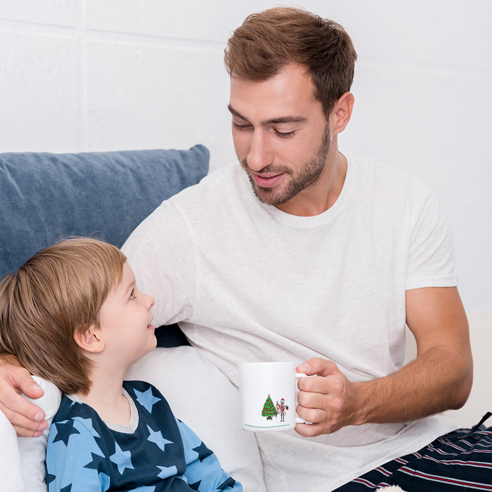 Rick and Morty (Merry Rickmas) 11 oz Ceramic Mug WMUG1577