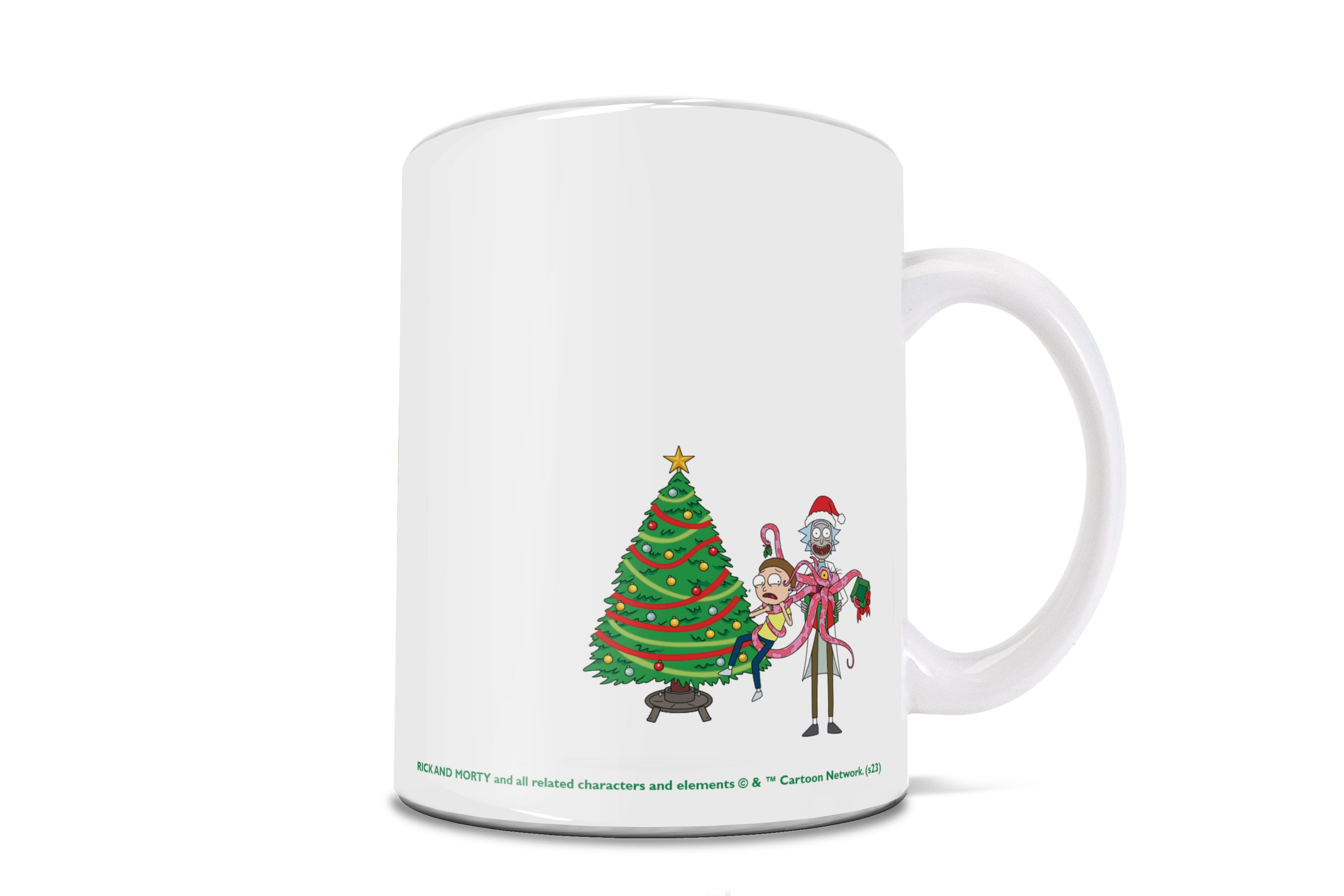 Rick and Morty (Merry Rickmas) 11 oz Ceramic Mug WMUG1577