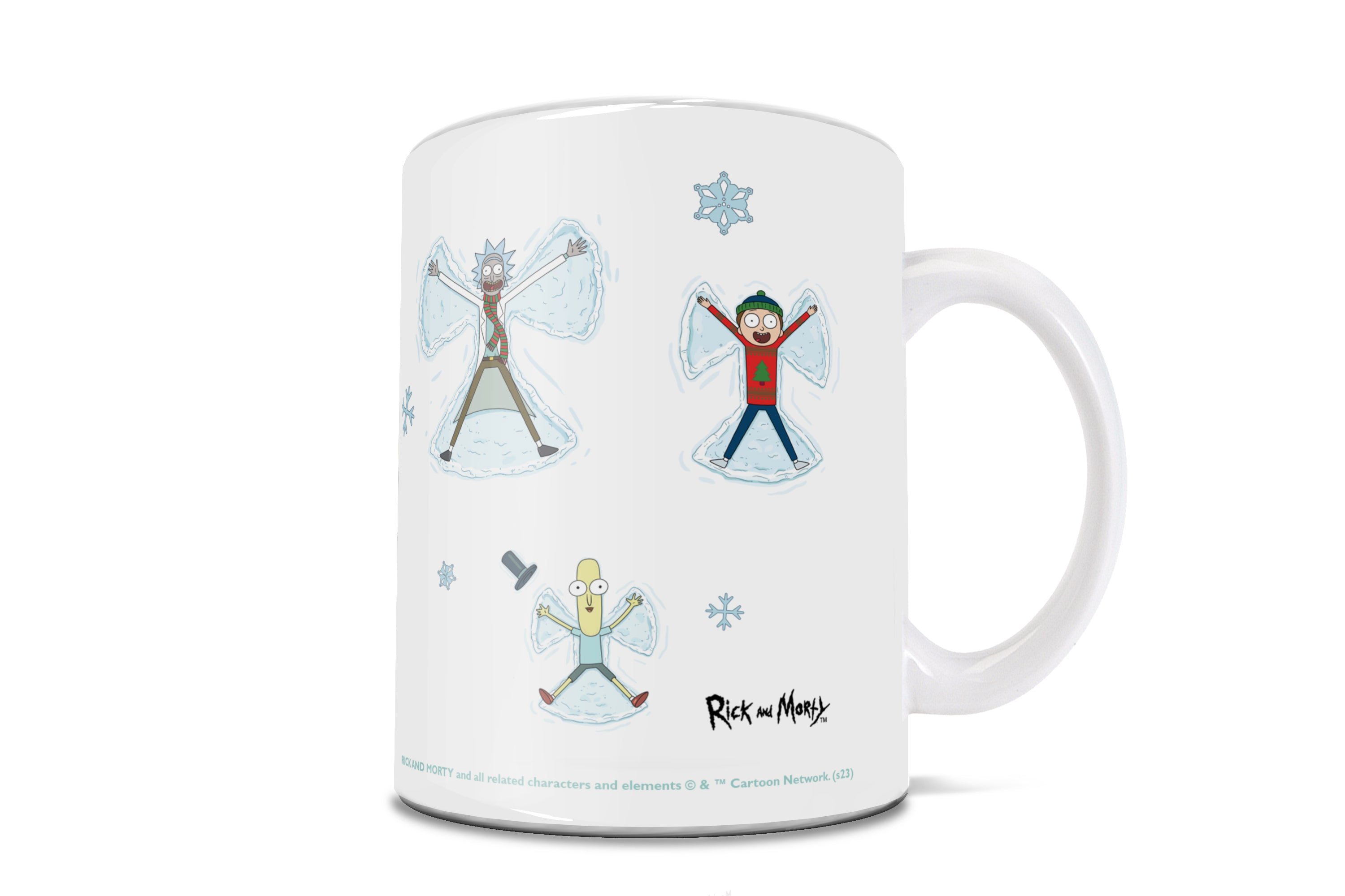 Rick and Morty (Snowy Rickmas) 11 oz Ceramic Mug WMUG1578
