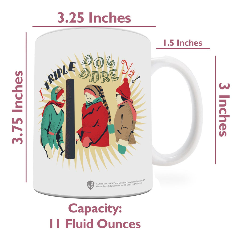 A Christmas Story (I Triple Dog Dare Ya) 11 Oz Ceramic Mug WMUG1582