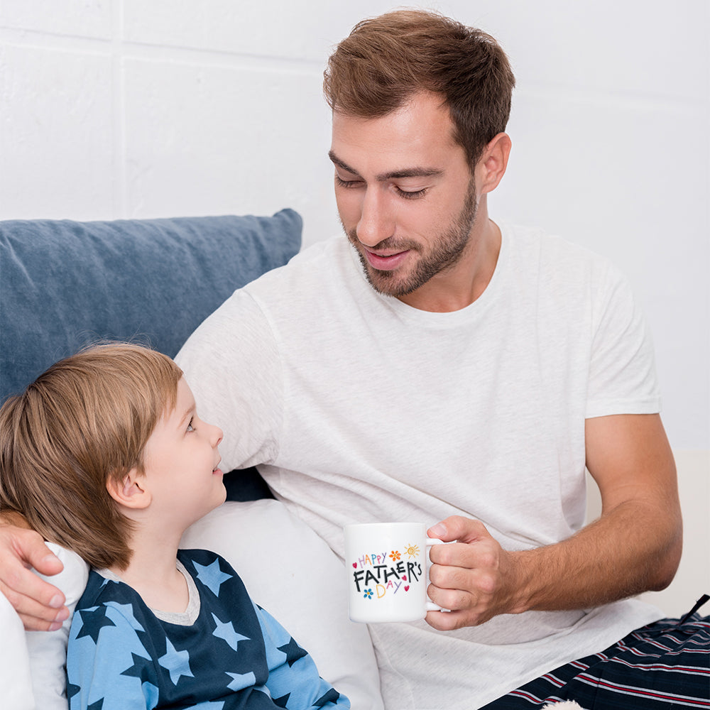 Father’s Day Collection (Happy Father’s Day) 11 oz White Ceramic Mug