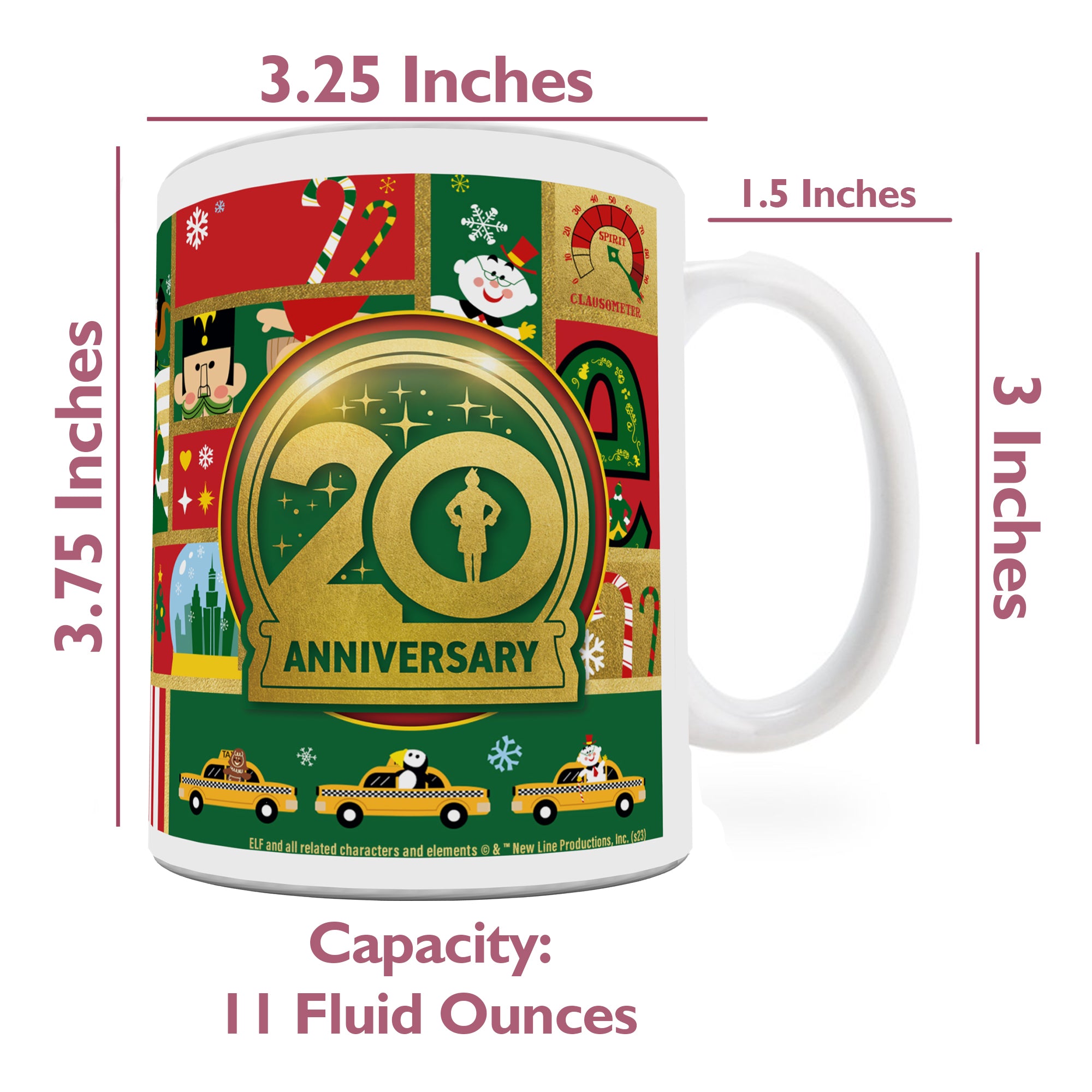 Elf (20th Anniversary) 11 oz Ceramic Mug WMUG1590