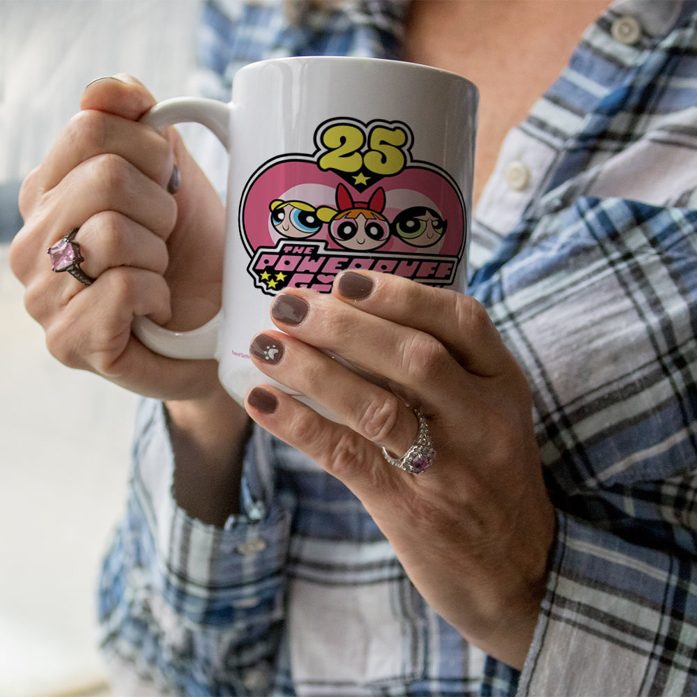 The Powerpuff Girls (25th Anniversary) 11 oz Ceramic Mug WMUG1591