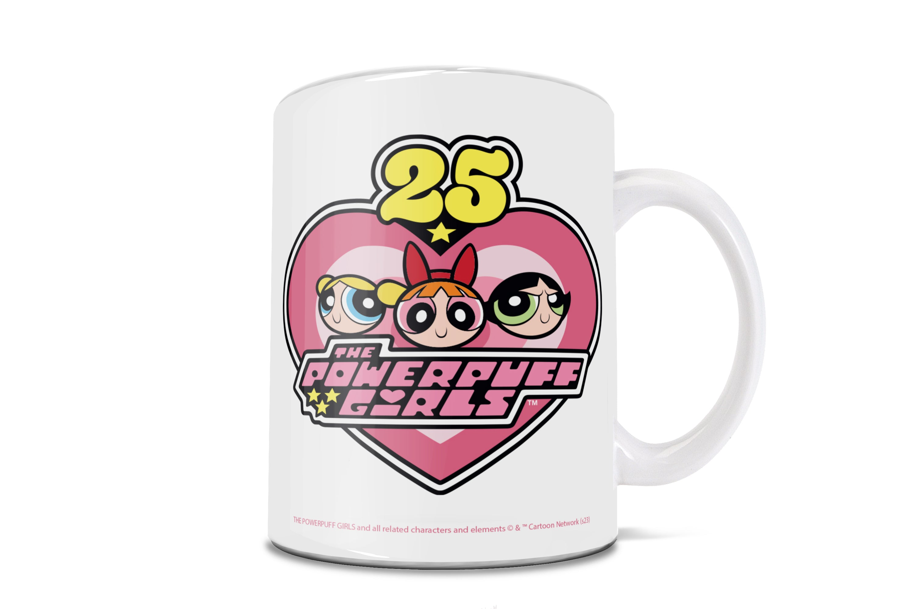 The Powerpuff Girls (25th Anniversary) 11 oz Ceramic Mug WMUG1591