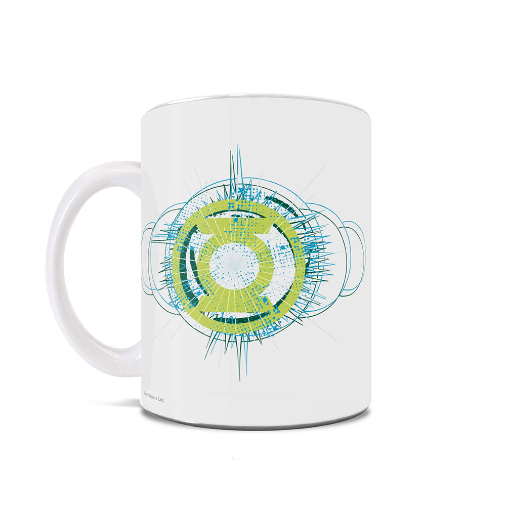 DC Comics Green Lantern (Beware My Power) 11 oz White Ceramic Mug WMUG1625