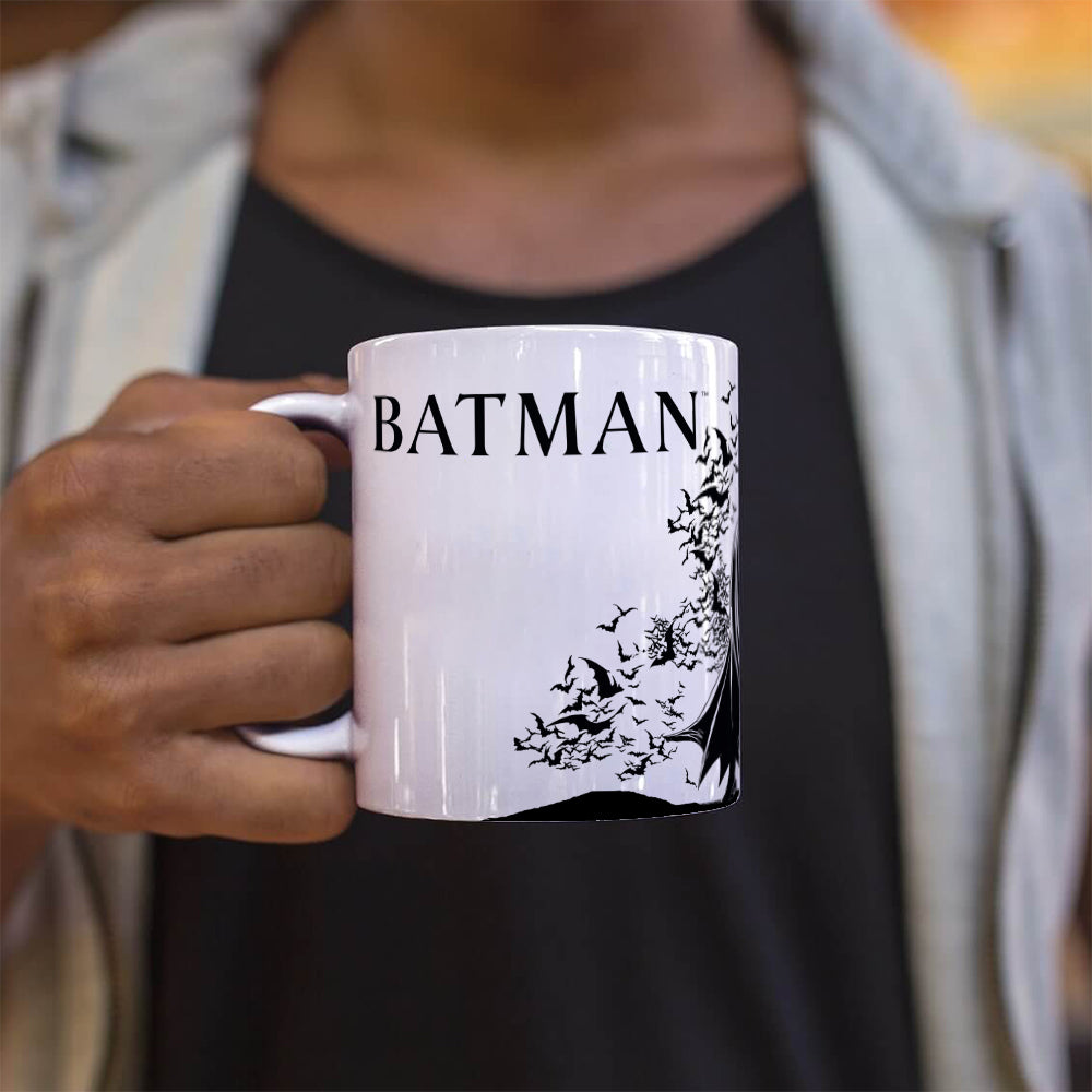 Batman 85th Anniversary (Batman Returns - Batman) 11 oz White Ceramic Mug WMUG1642