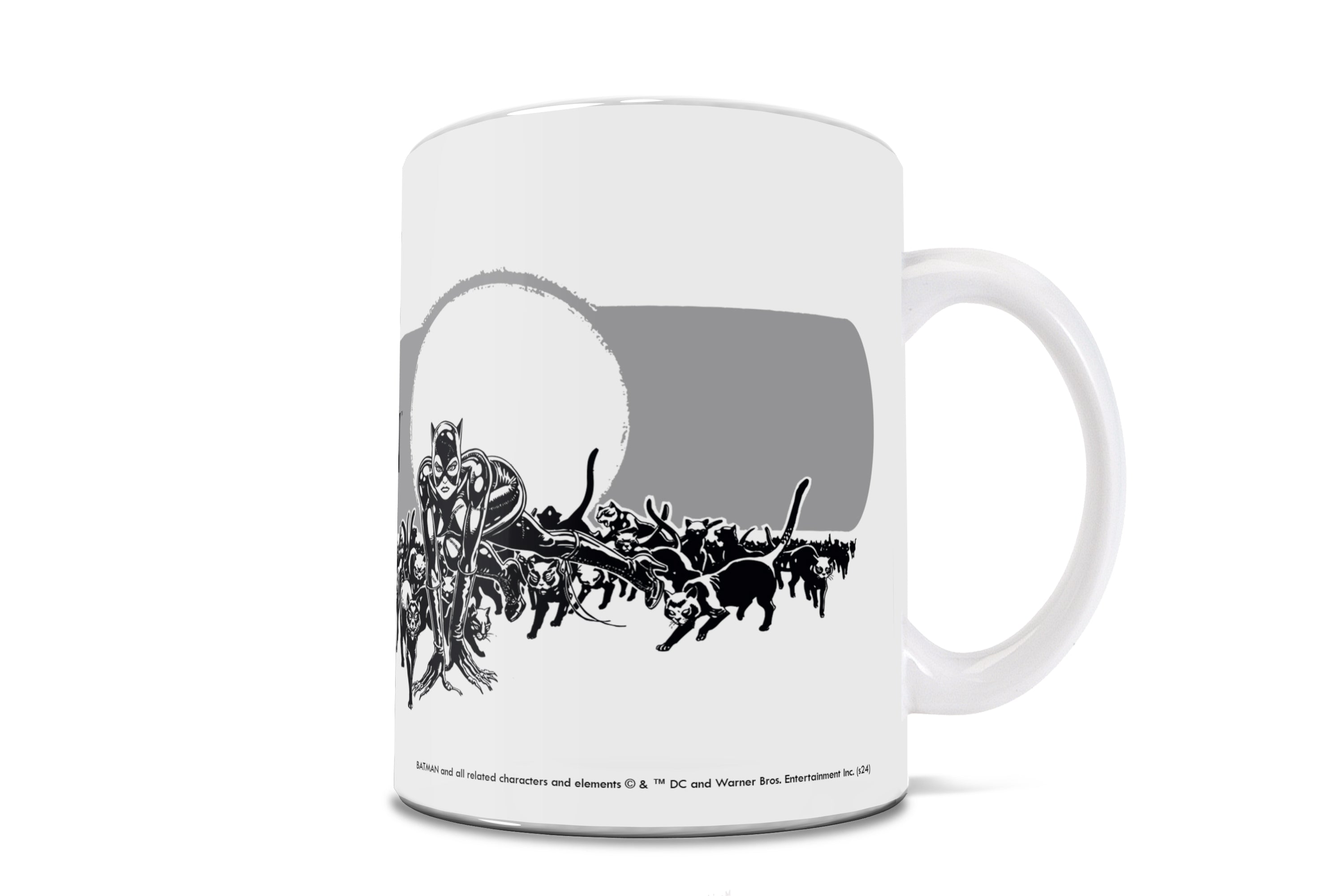 Batman 85th Anniversary (Batman Returns - Catwoman) 11 oz White Ceramic Mug WMUG1643