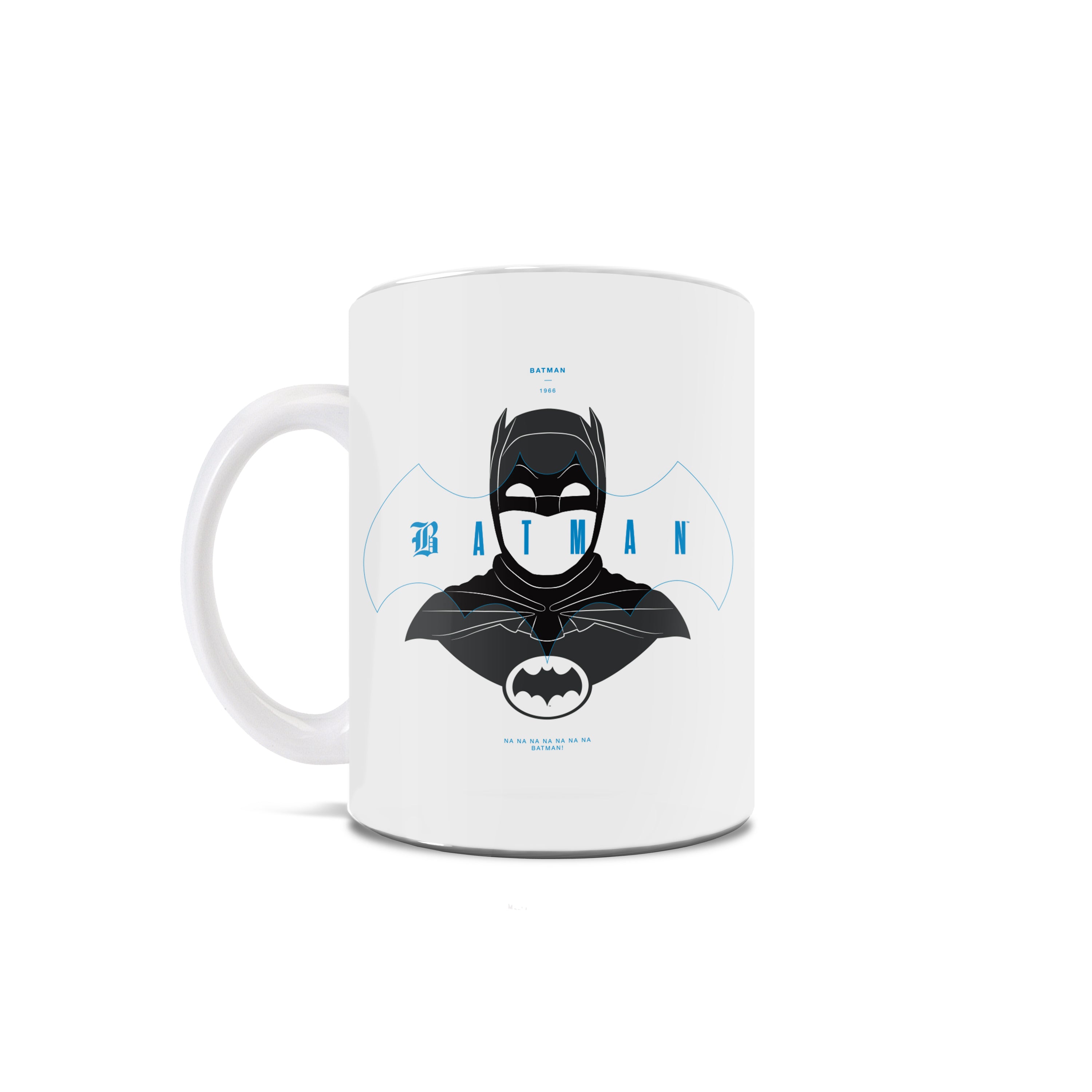 Batman 85th Anniversary (Batman 1966) 11 oz White Ceramic Mug WMUG1645