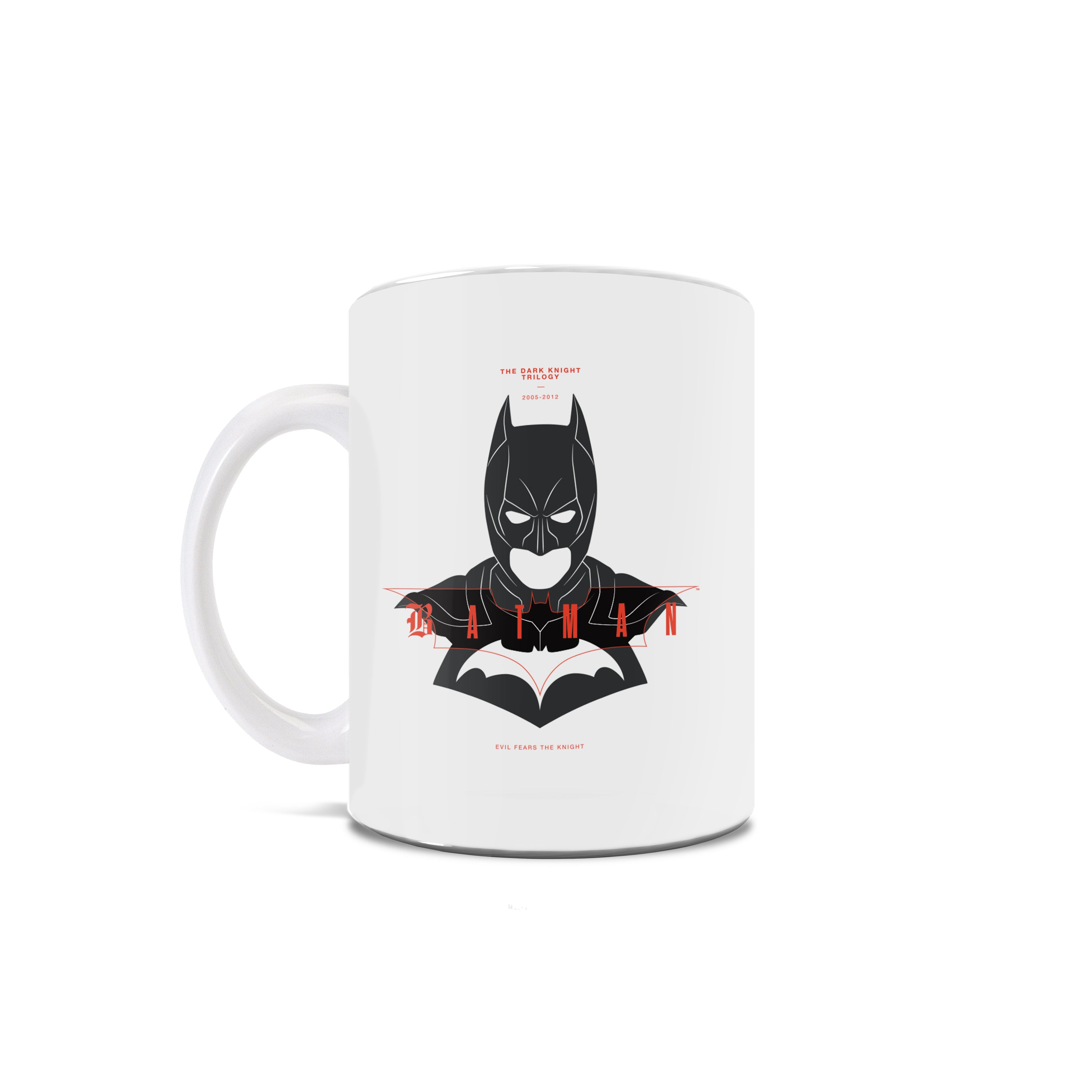 Batman 85th Anniversary (The Dark Knight Trilogy) 11 oz White Ceramic Mug WMUG1647