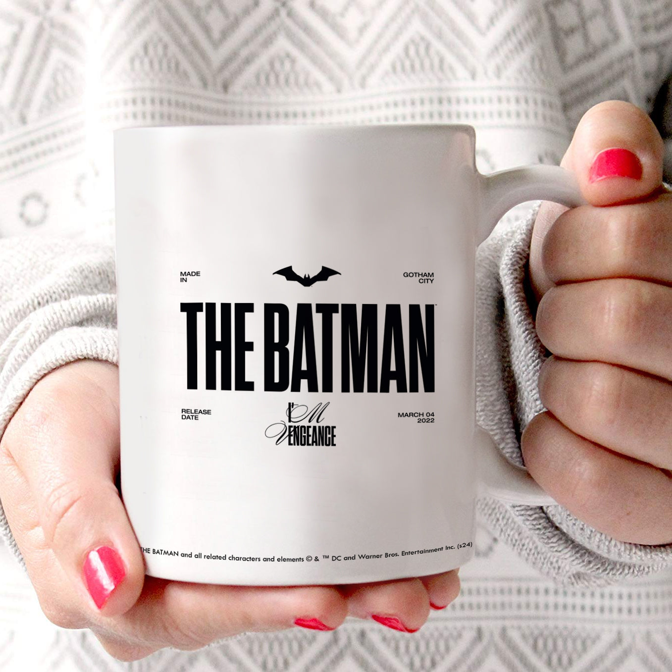 Batman 85th Anniversary (The Batman) 11 oz White Ceramic Mug WMUG1648
