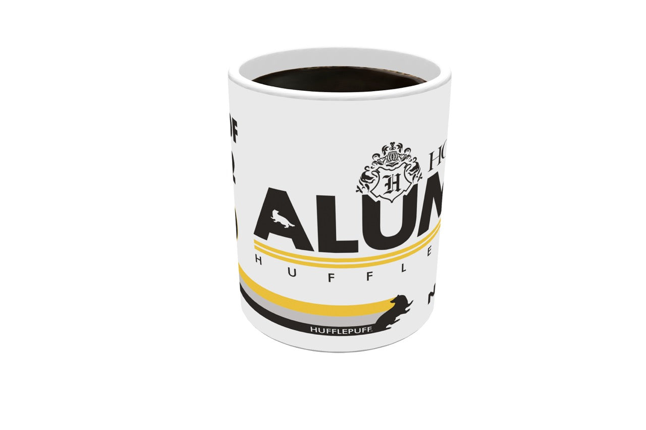 Harry Potter (Hufflepuff Alumni - Personalized) 11 oz White Ceramic Mug WMUG1650